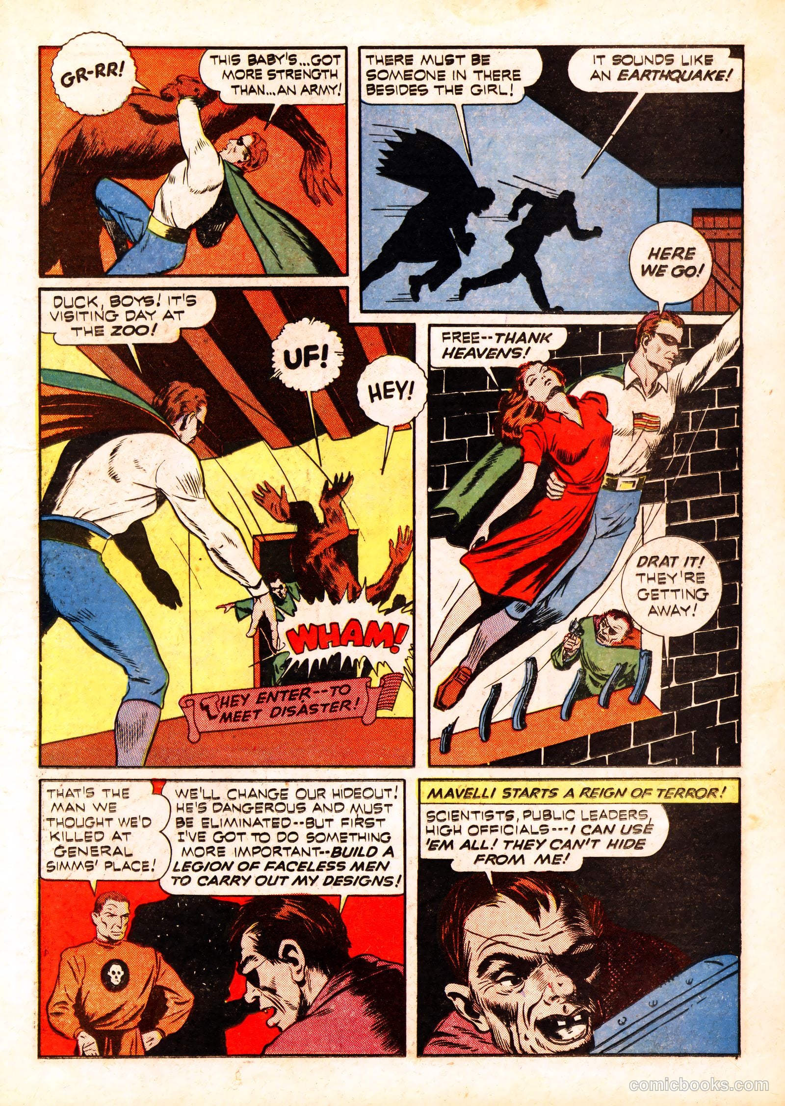 Startling Comics #1 (13) (1942) — page 23 of 68
