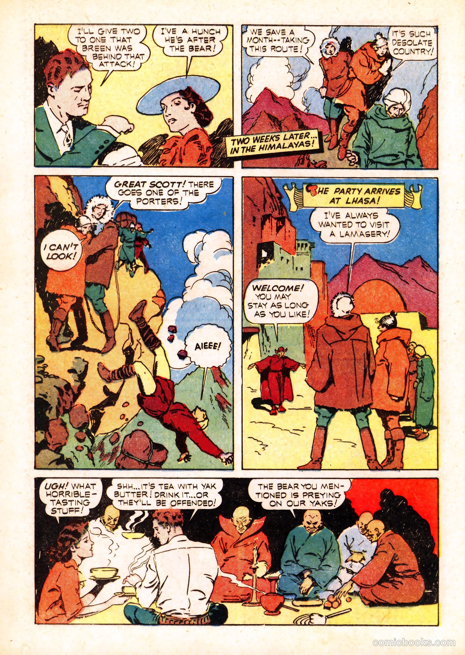 Startling Comics #1 (13) (1942) — page 32 of 68