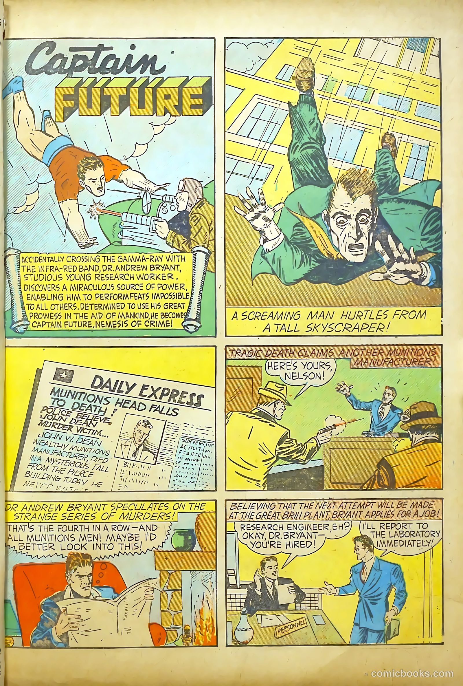 Startling Comics #2 (1940) — page 3 of 68