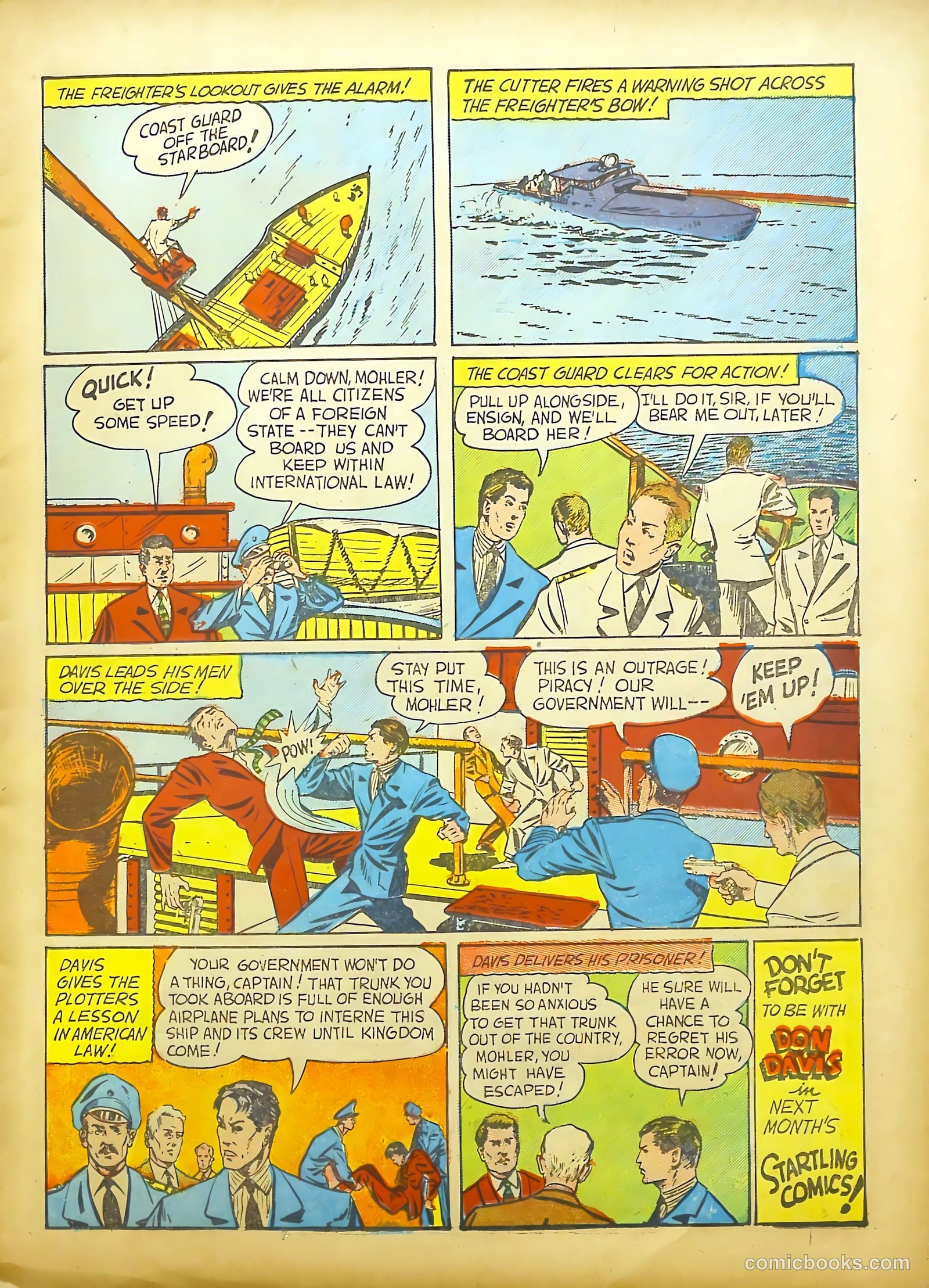Startling Comics #2 (1940) — page 19 of 68
