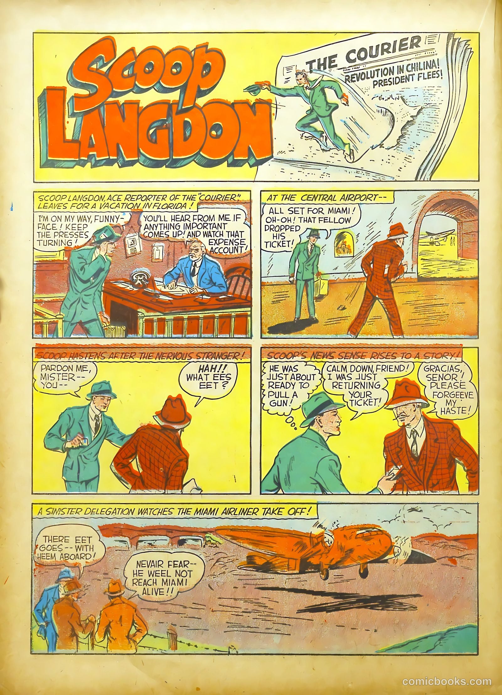 Startling Comics #2 (1940) — page 32 of 68
