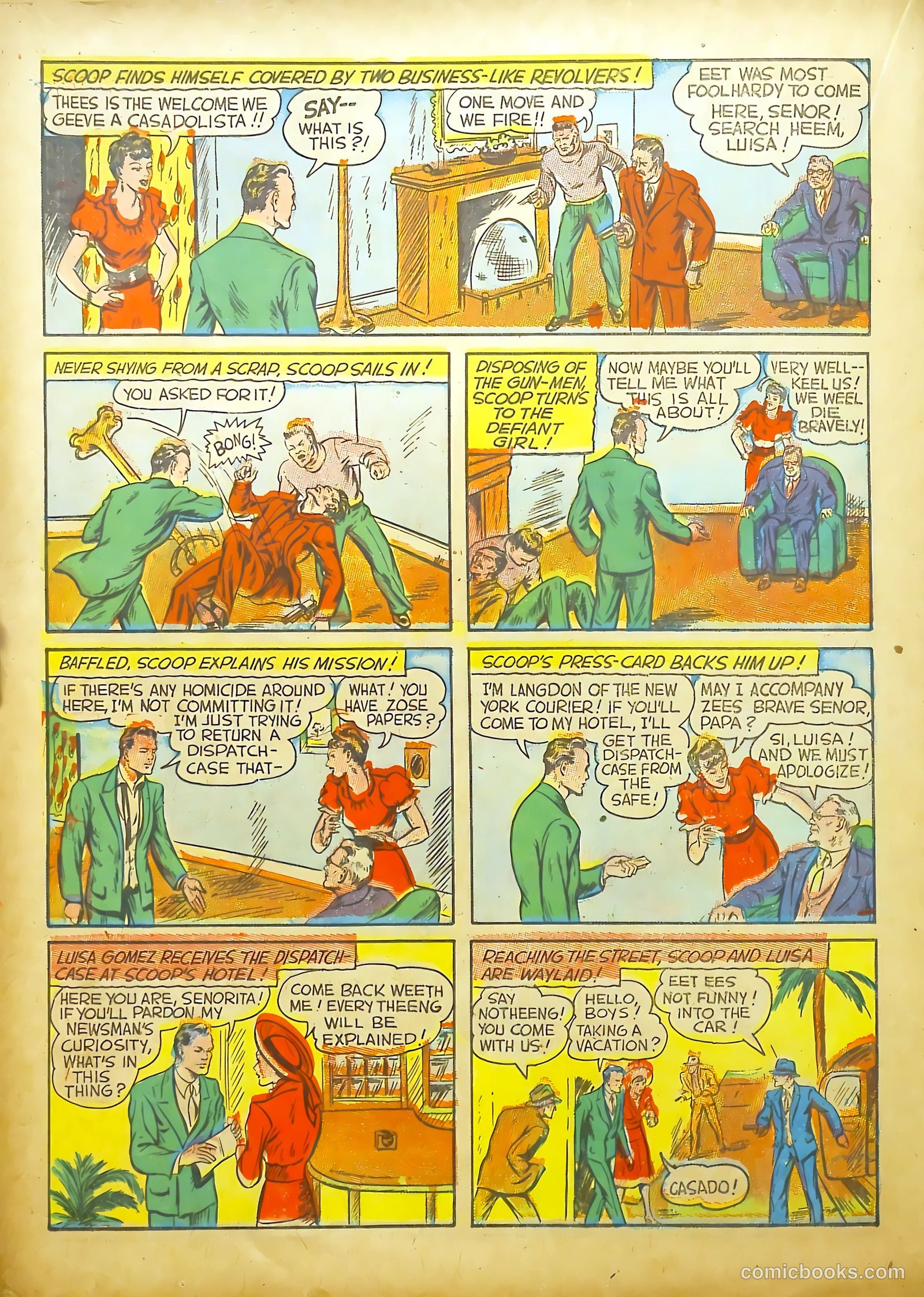Startling Comics #2 (1940) — page 36 of 68