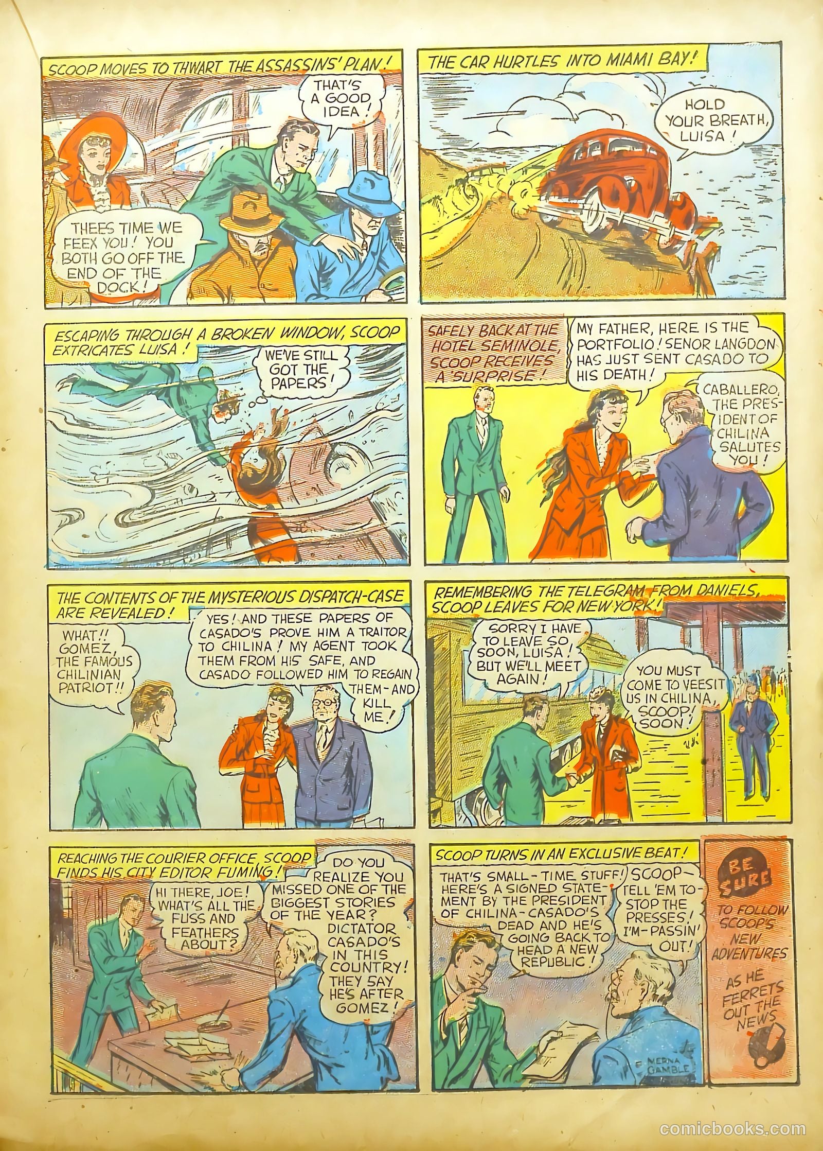Startling Comics #2 (1940) — page 37 of 68