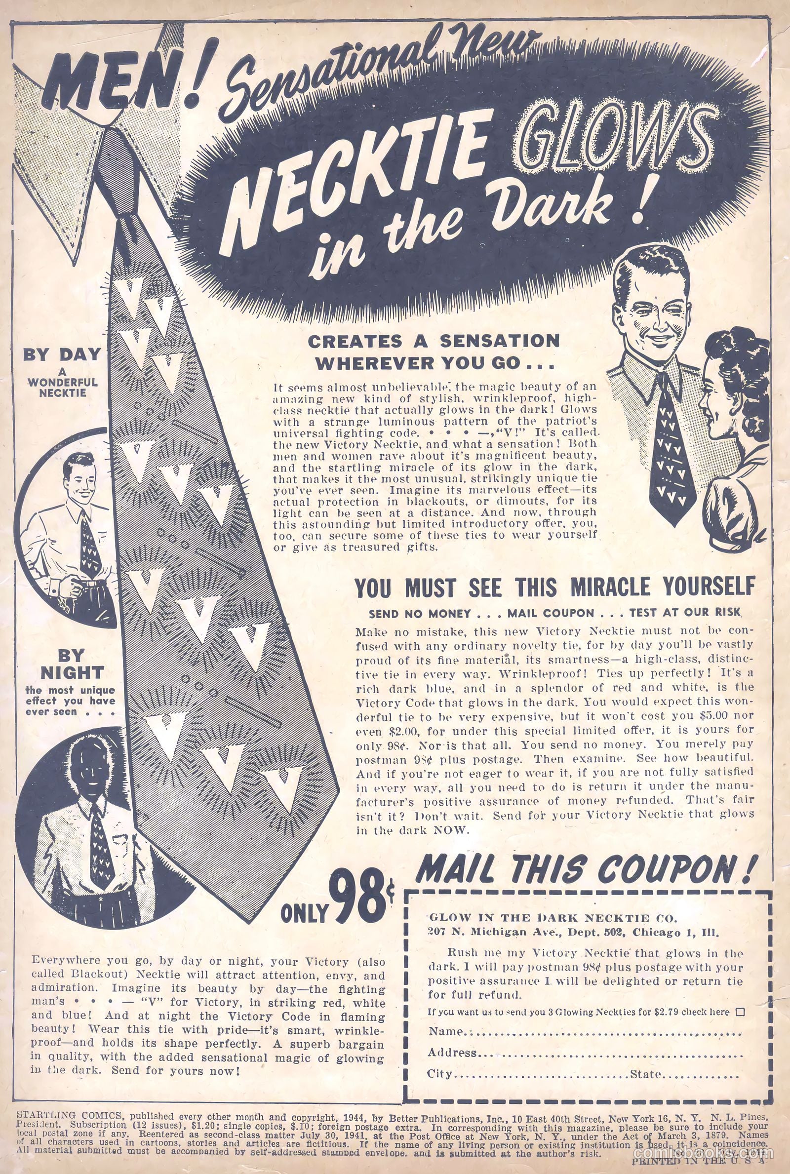Startling Comics #28 (1944) — page 2 of 52
