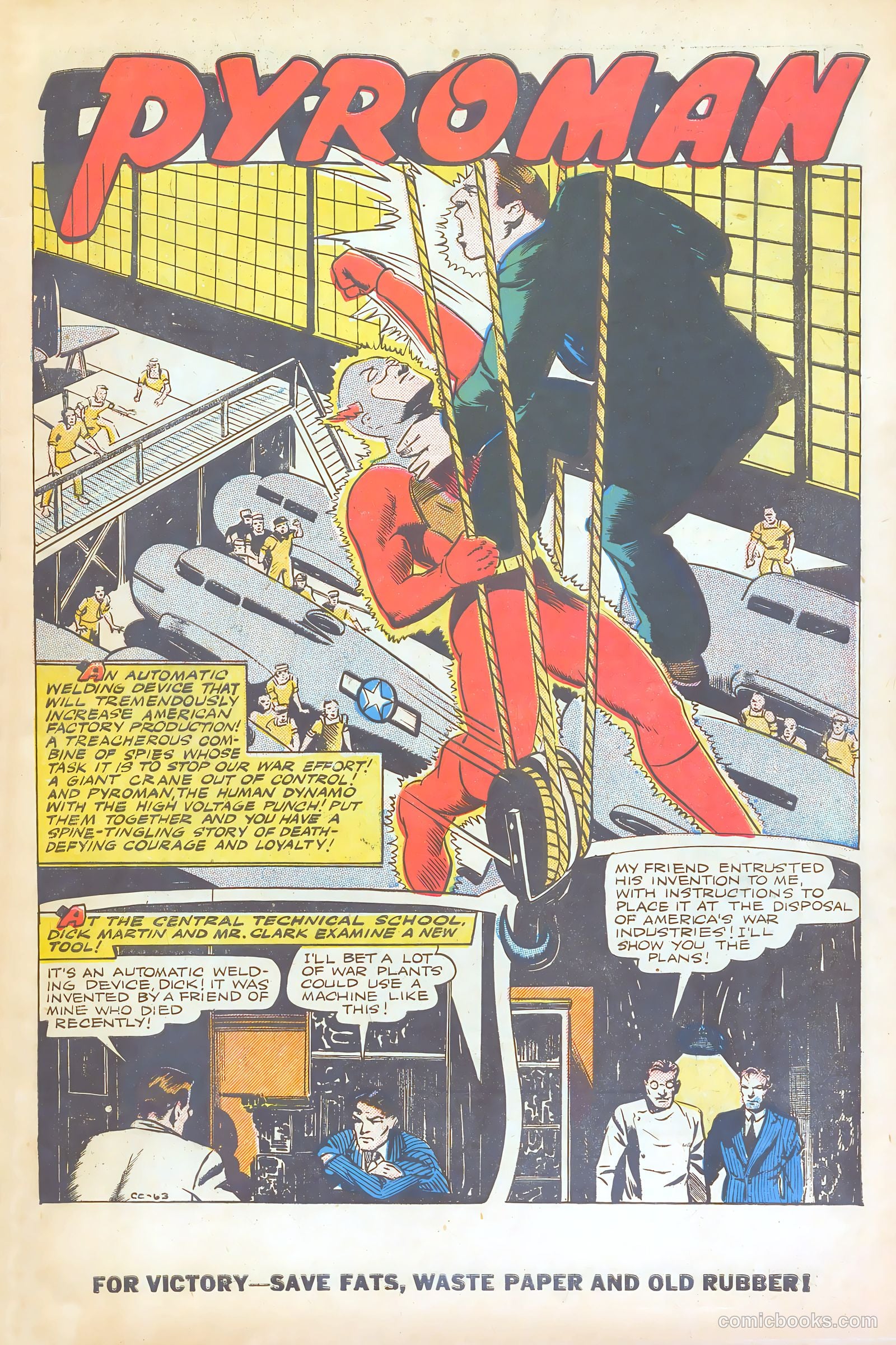 Startling Comics #29 (1944) — page 3 of 52
