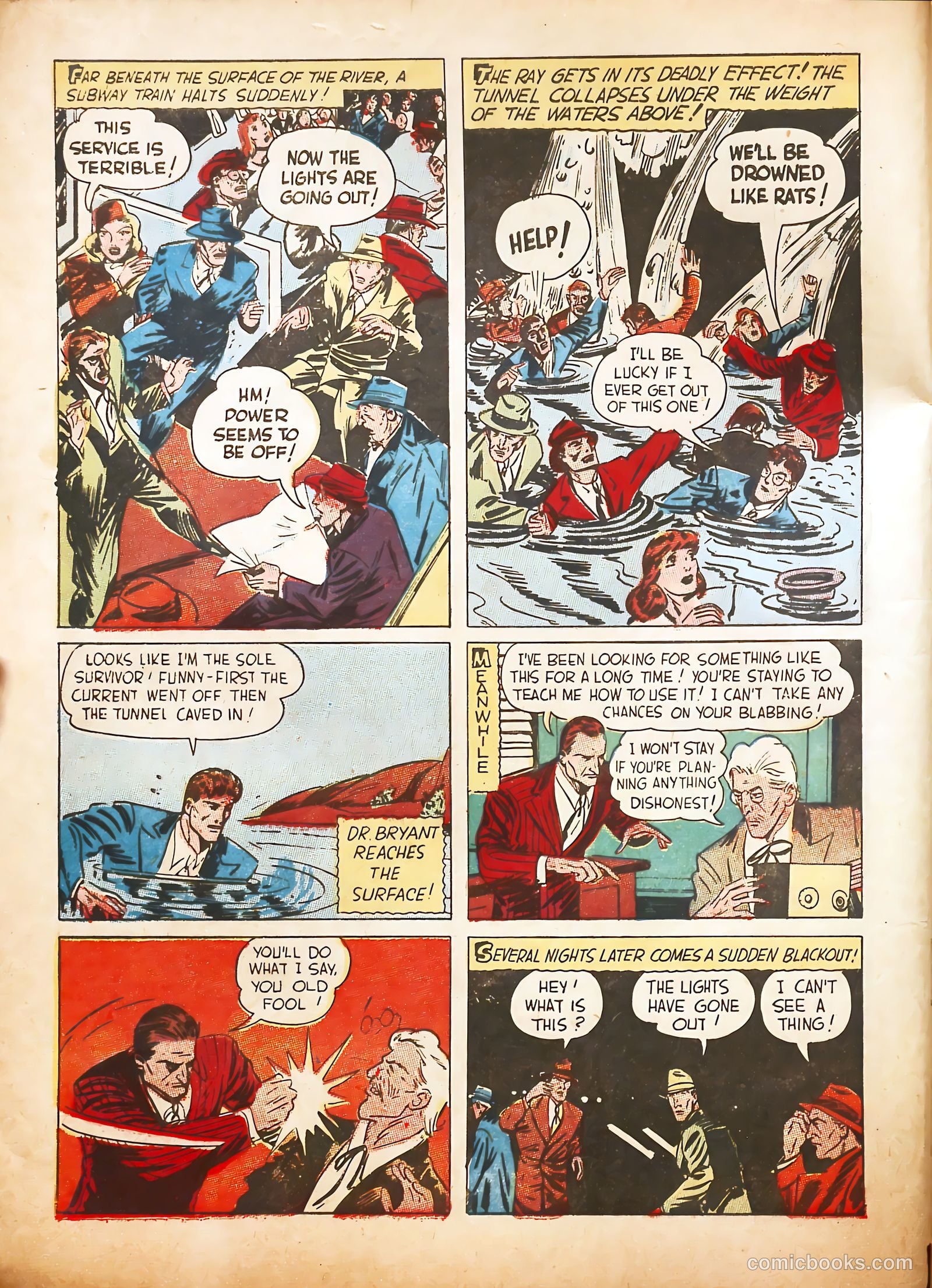 Startling Comics #3 (1940) — page 4 of 69