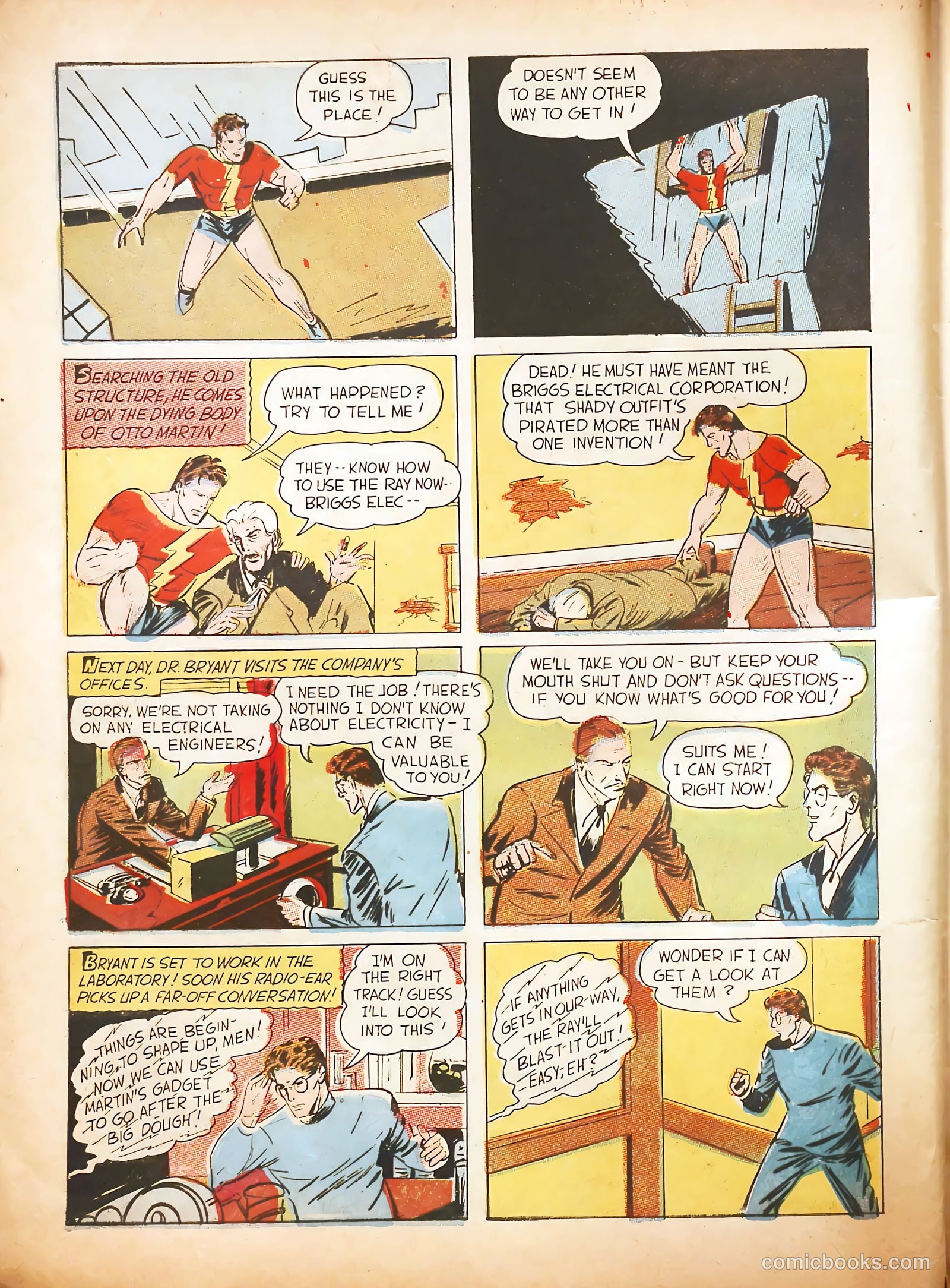 Startling Comics #3 (1940) — page 6 of 69
