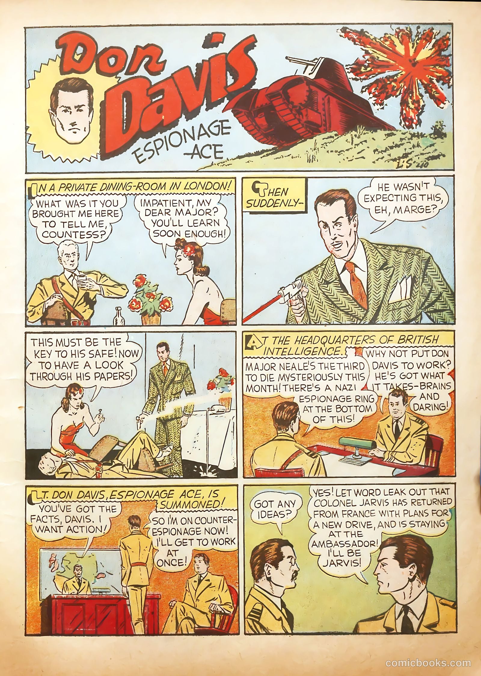 Startling Comics #3 (1940) — page 15 of 69