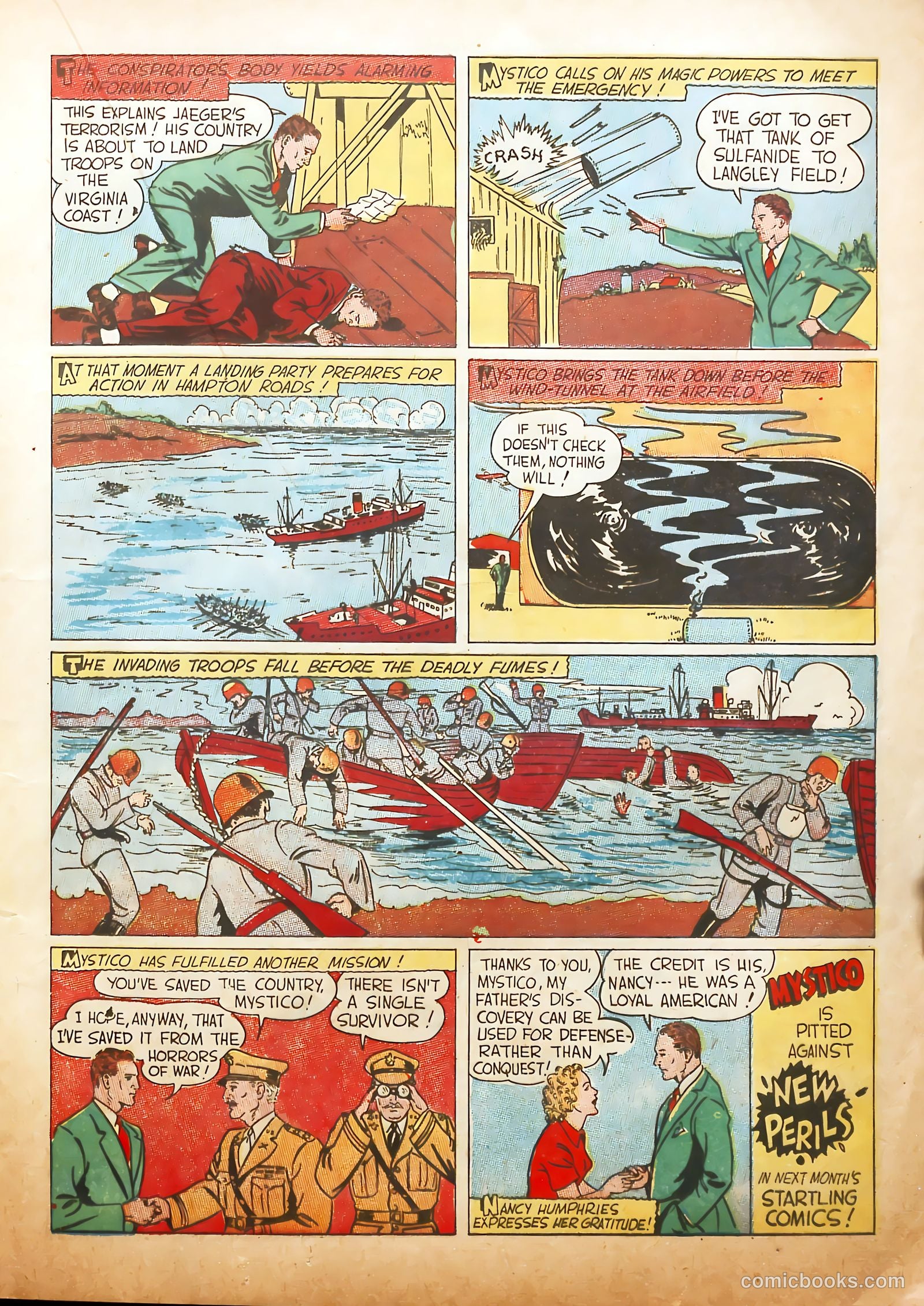 Startling Comics #3 (1940) — page 29 of 69