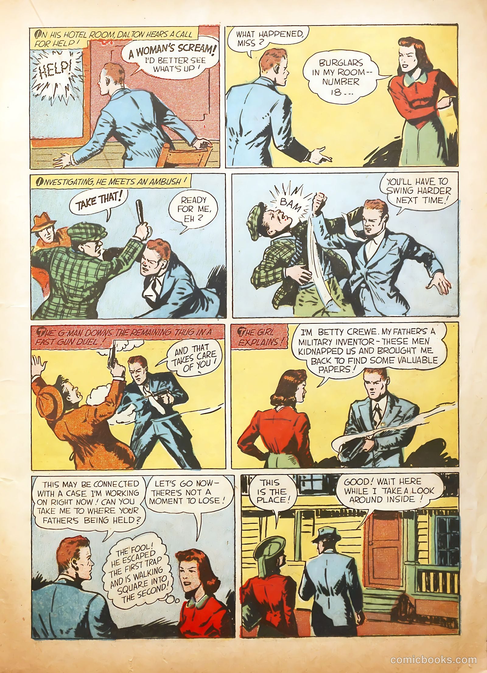 Startling Comics #3 (1940) — page 31 of 69