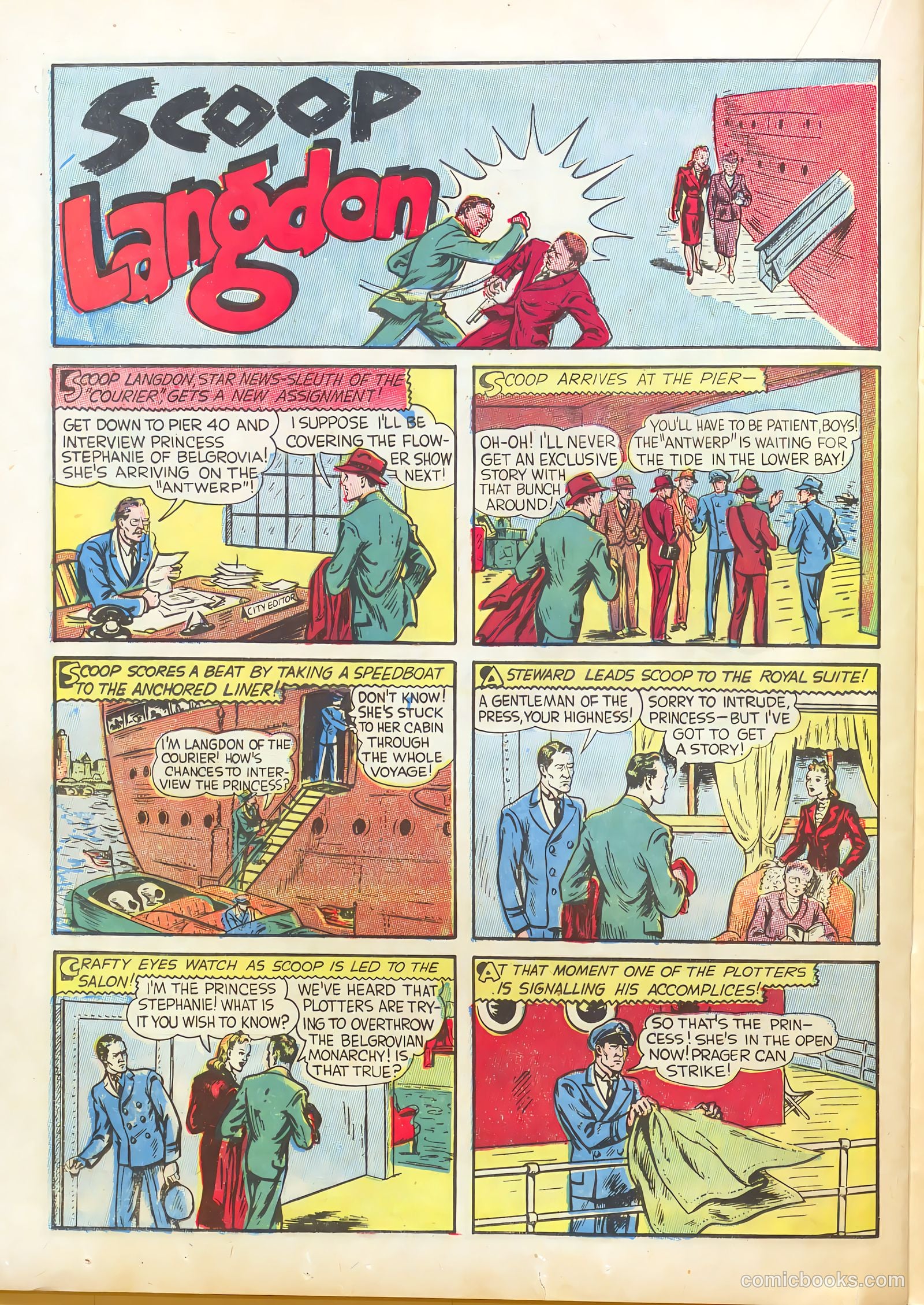 Startling Comics #3 (1940) — page 40 of 69