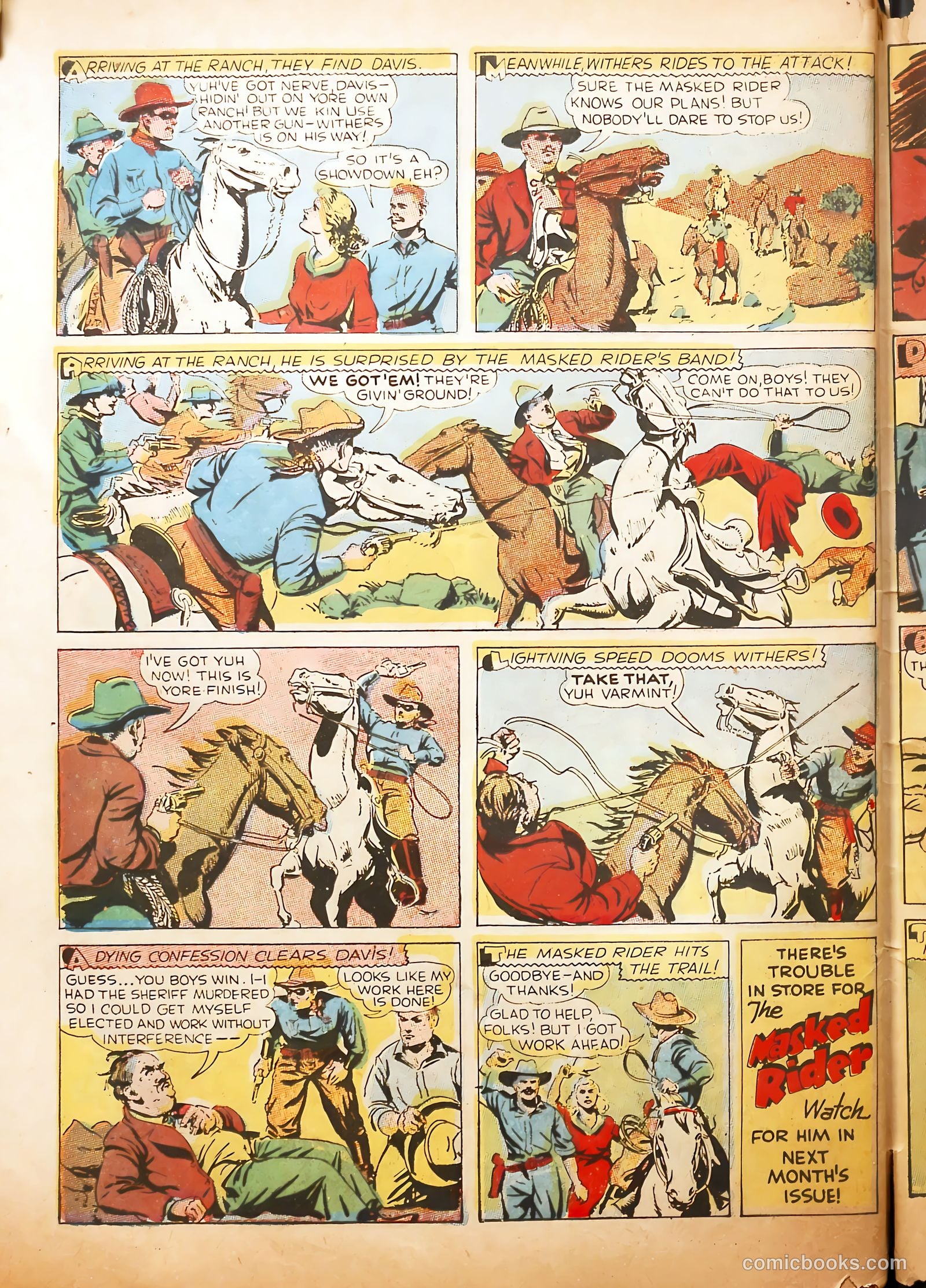 Startling Comics #3 (1940) — page 58 of 69