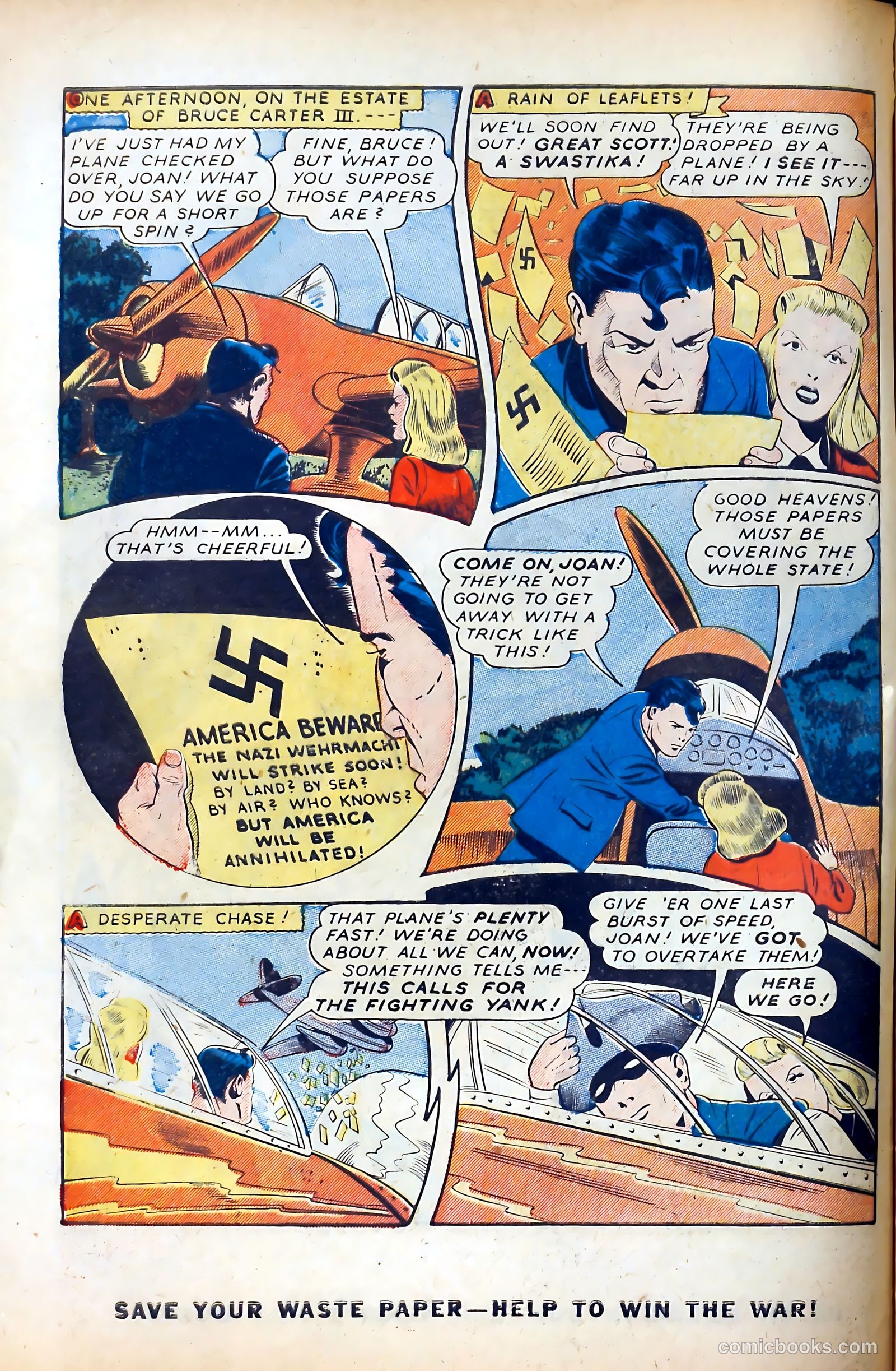 Startling Comics #31 (1945) — page 4 of 52
