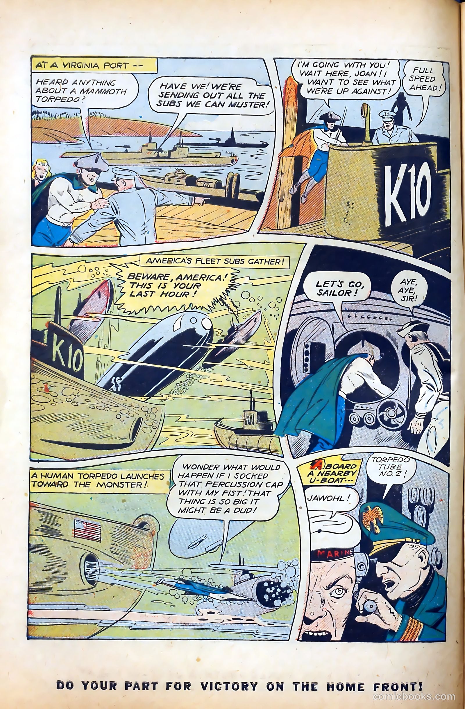 Startling Comics #31 (1945) — page 12 of 52
