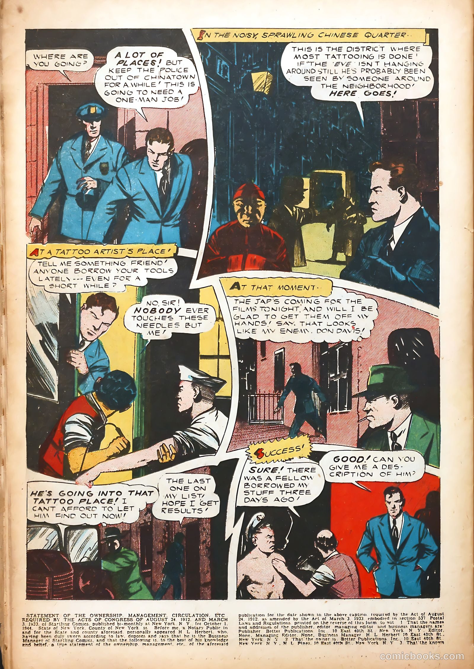 Startling Comics #32 (1945) — page 38 of 52