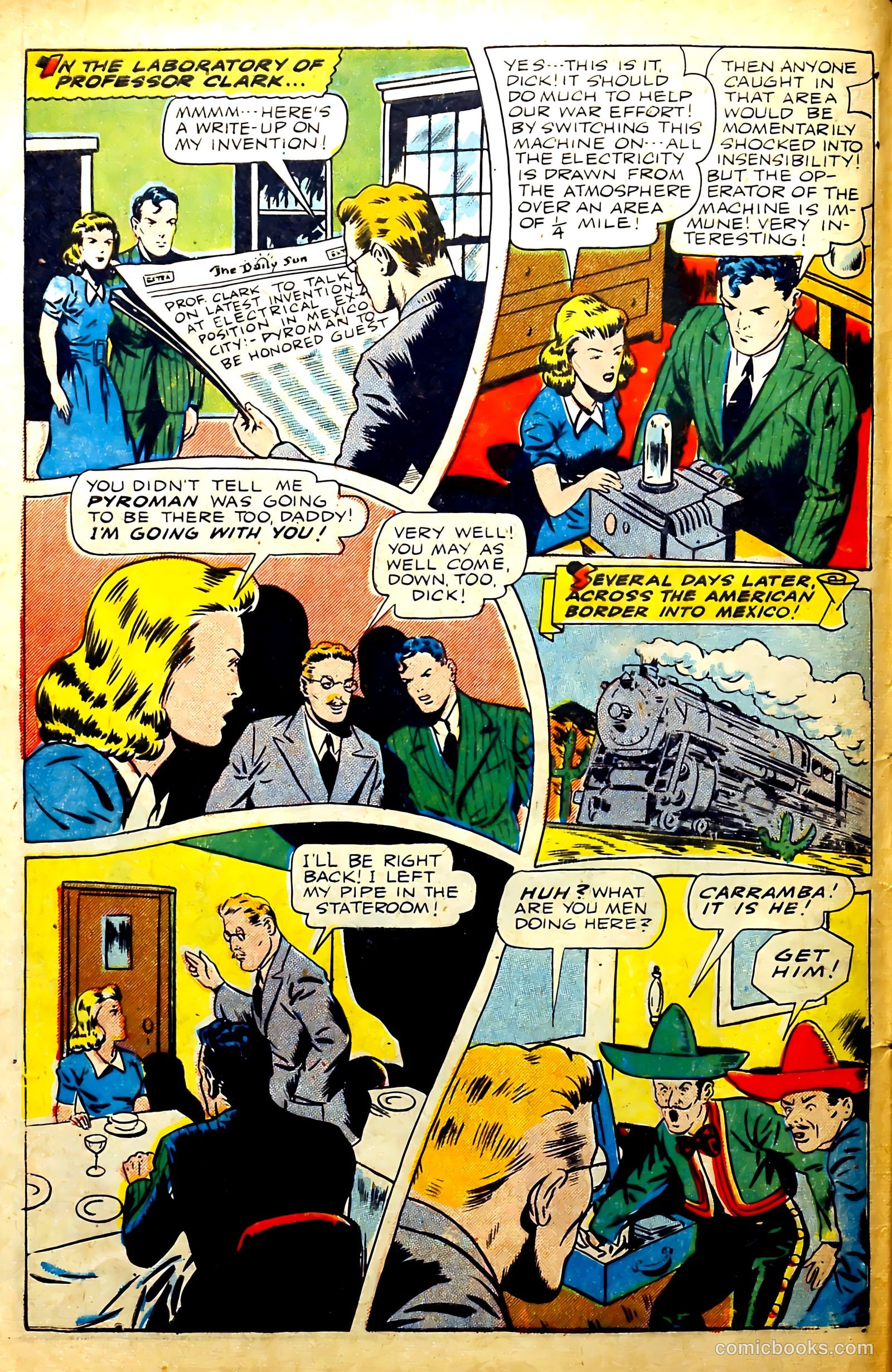 Startling Comics #33 (1945) — page 4 of 52