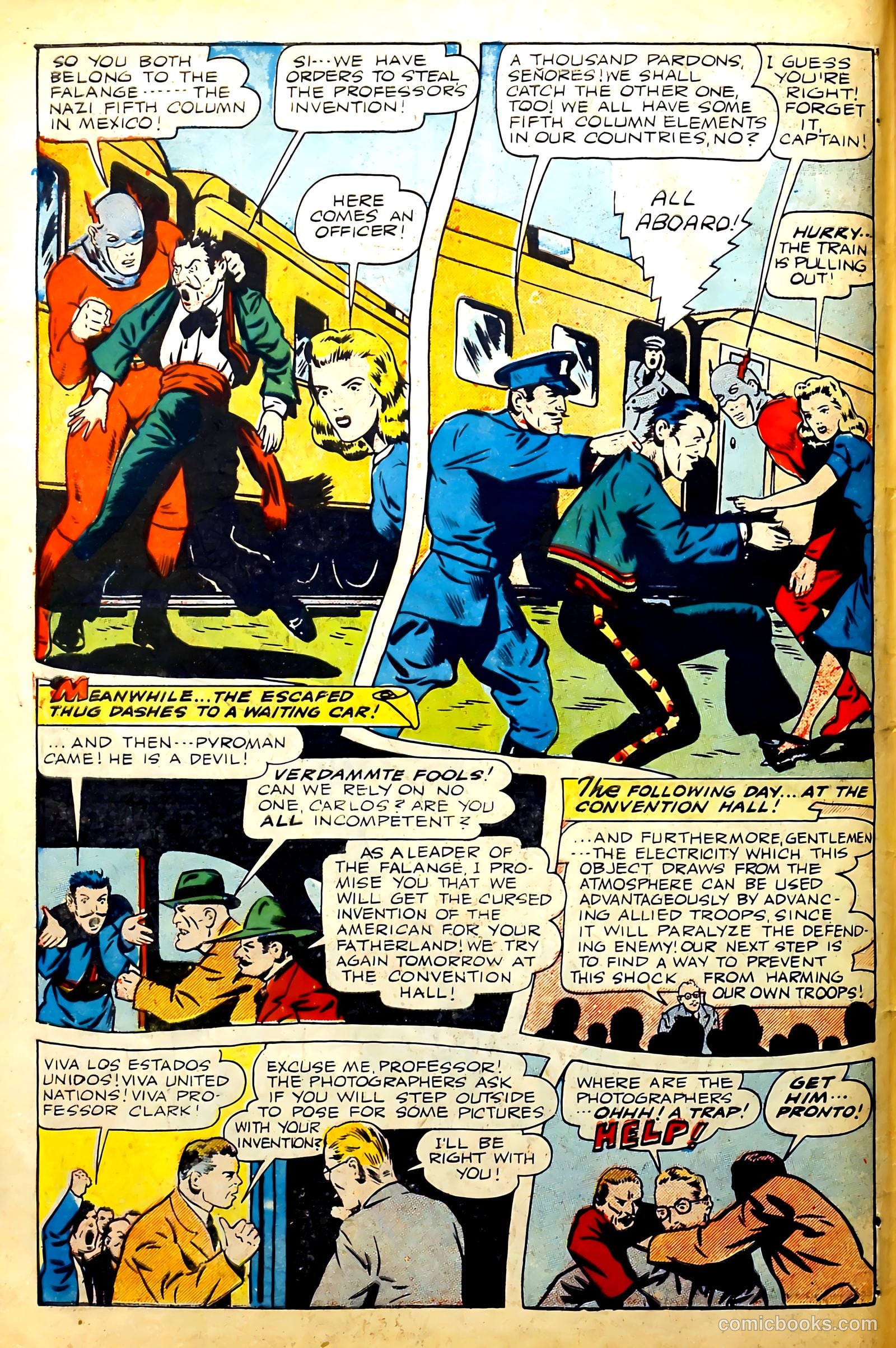 Startling Comics #33 (1945) — page 6 of 52