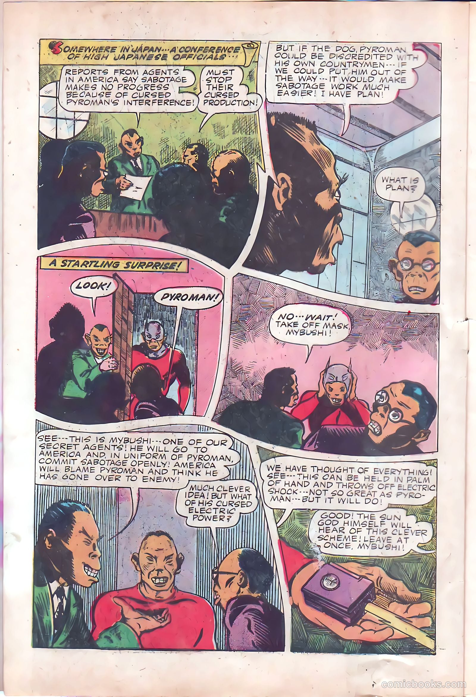 Startling Comics #34 (1945) — page 4 of 52