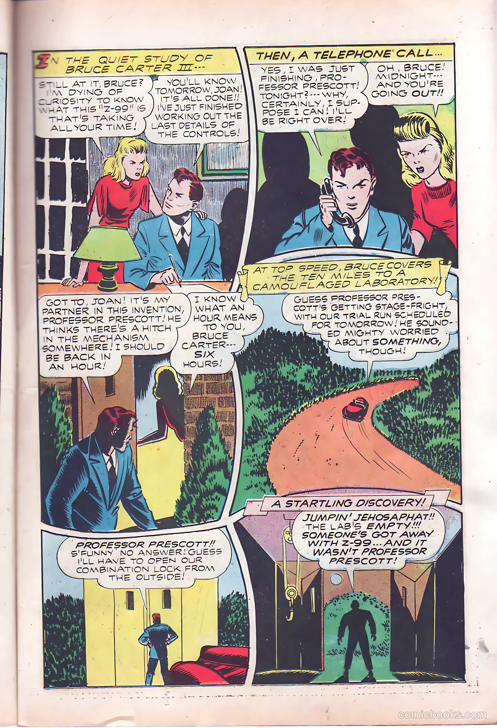 Startling Comics #34 (1945) — page 15 of 52