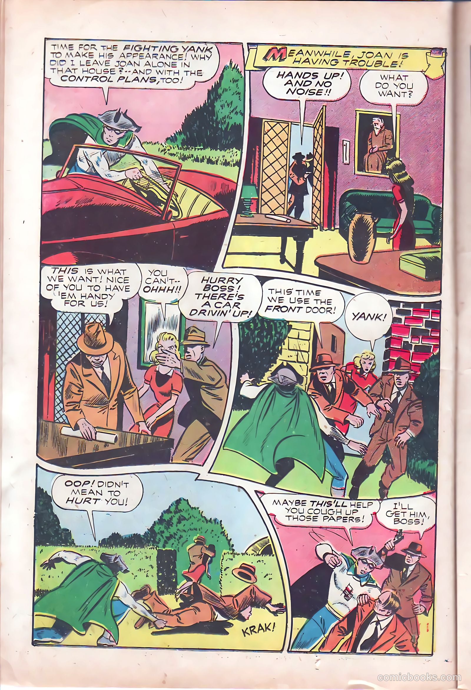 Startling Comics #34 (1945) — page 16 of 52