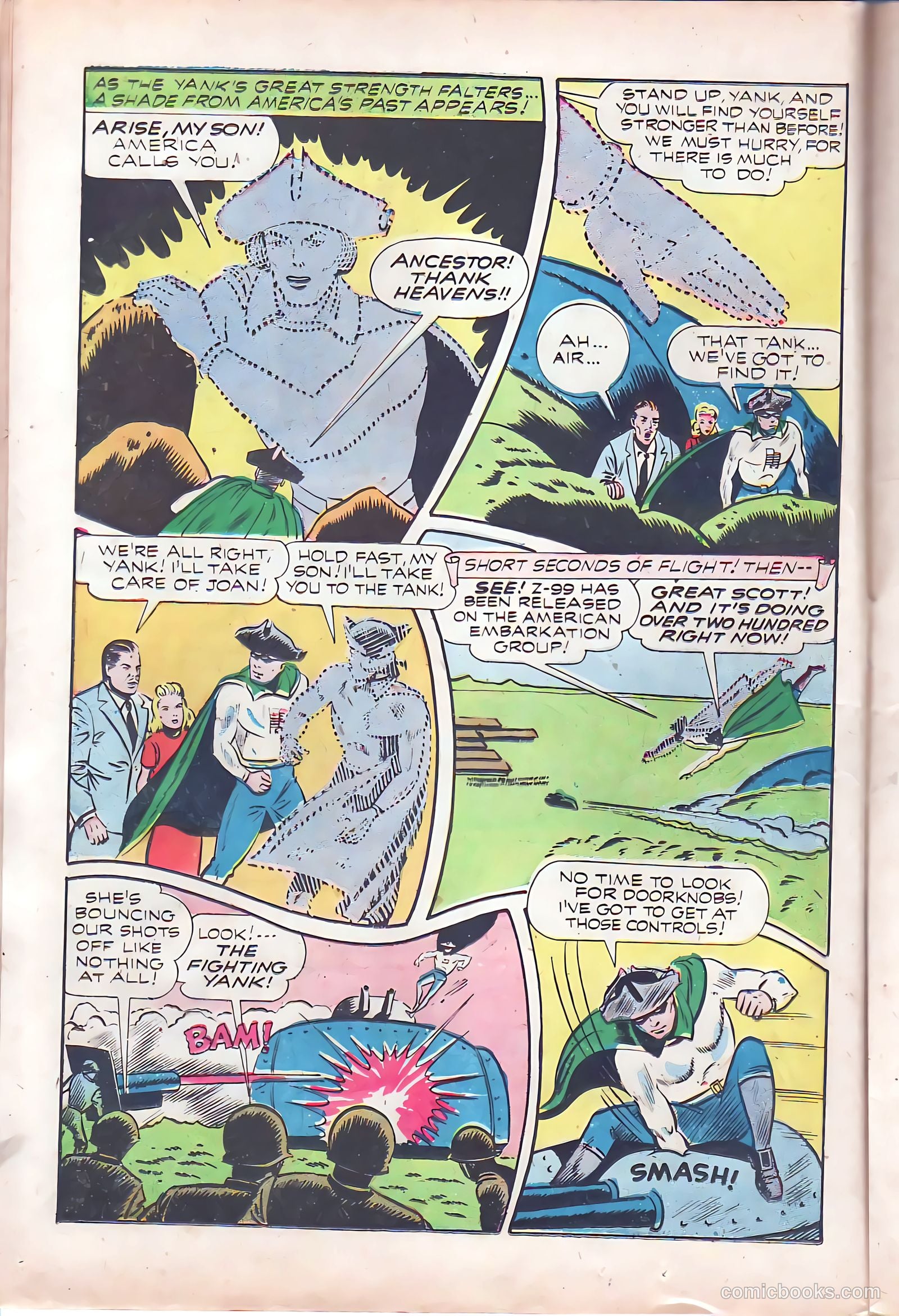 Startling Comics #34 (1945) — page 22 of 52