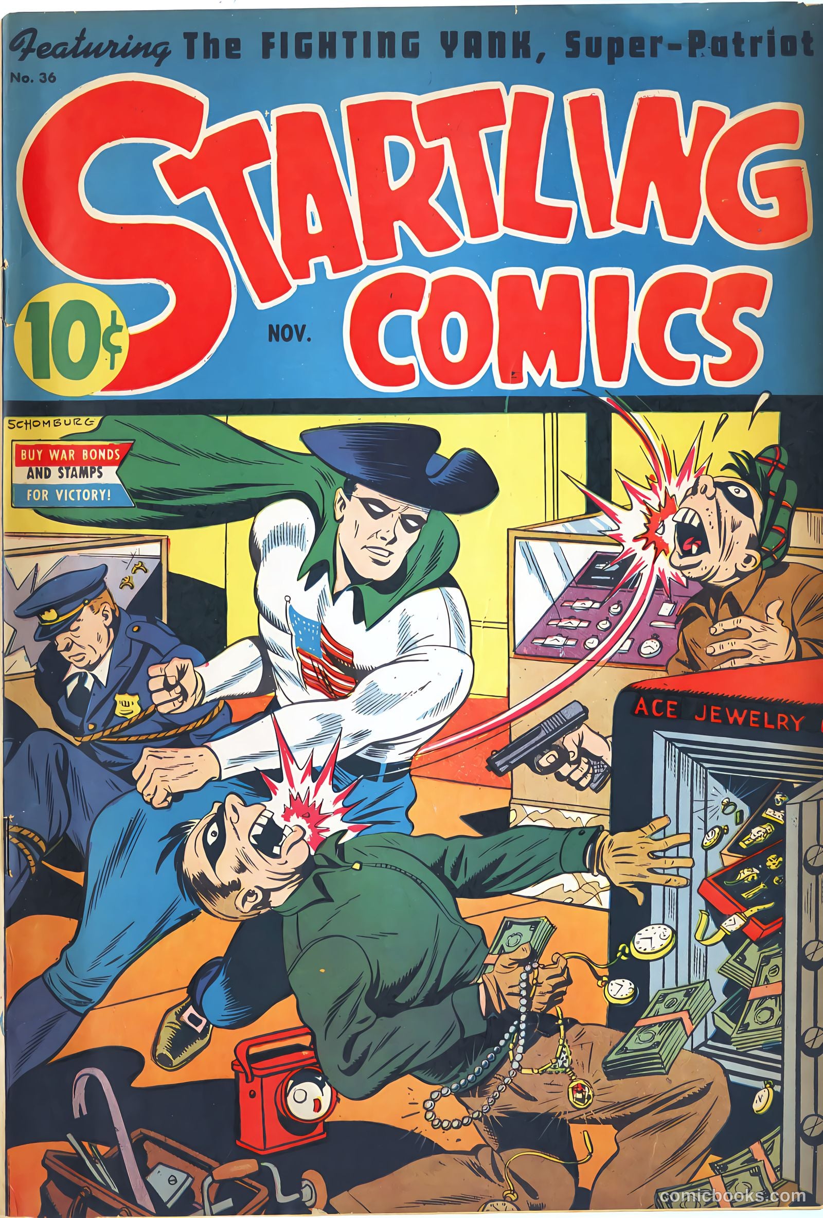 Startling Comics #36