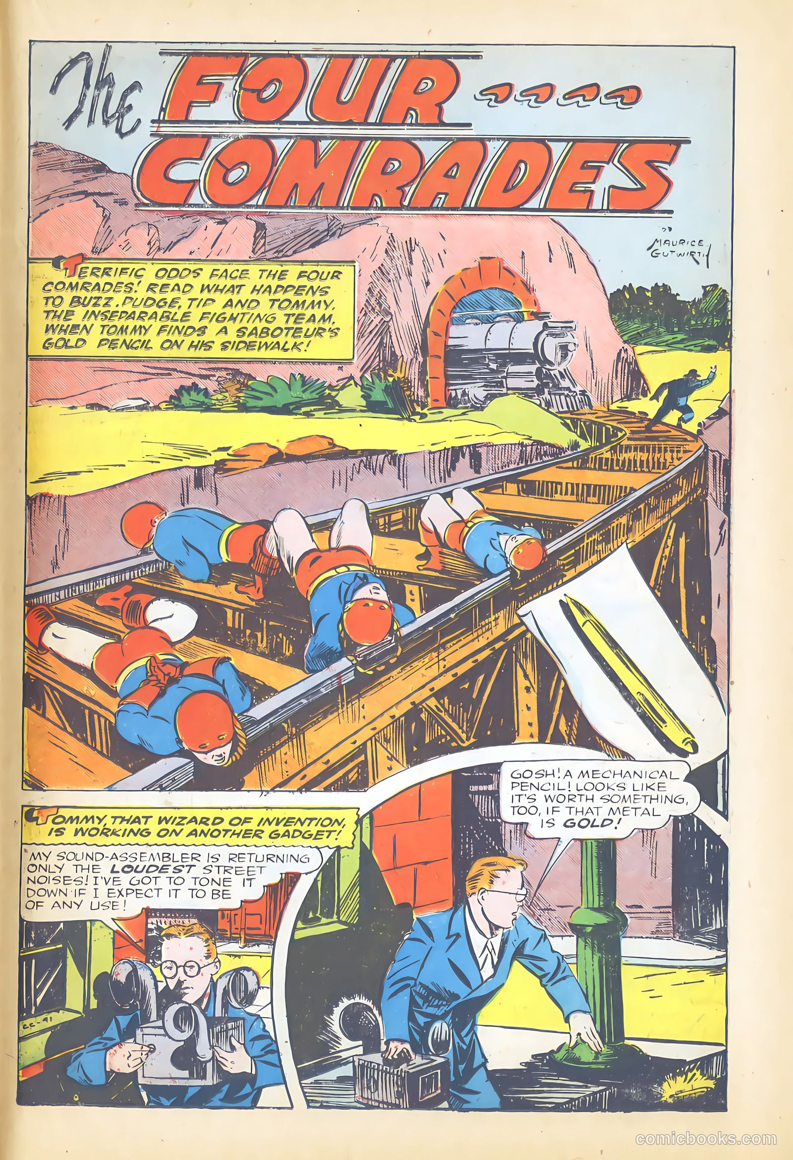 Startling Comics #36 (1945) — page 33 of 52
