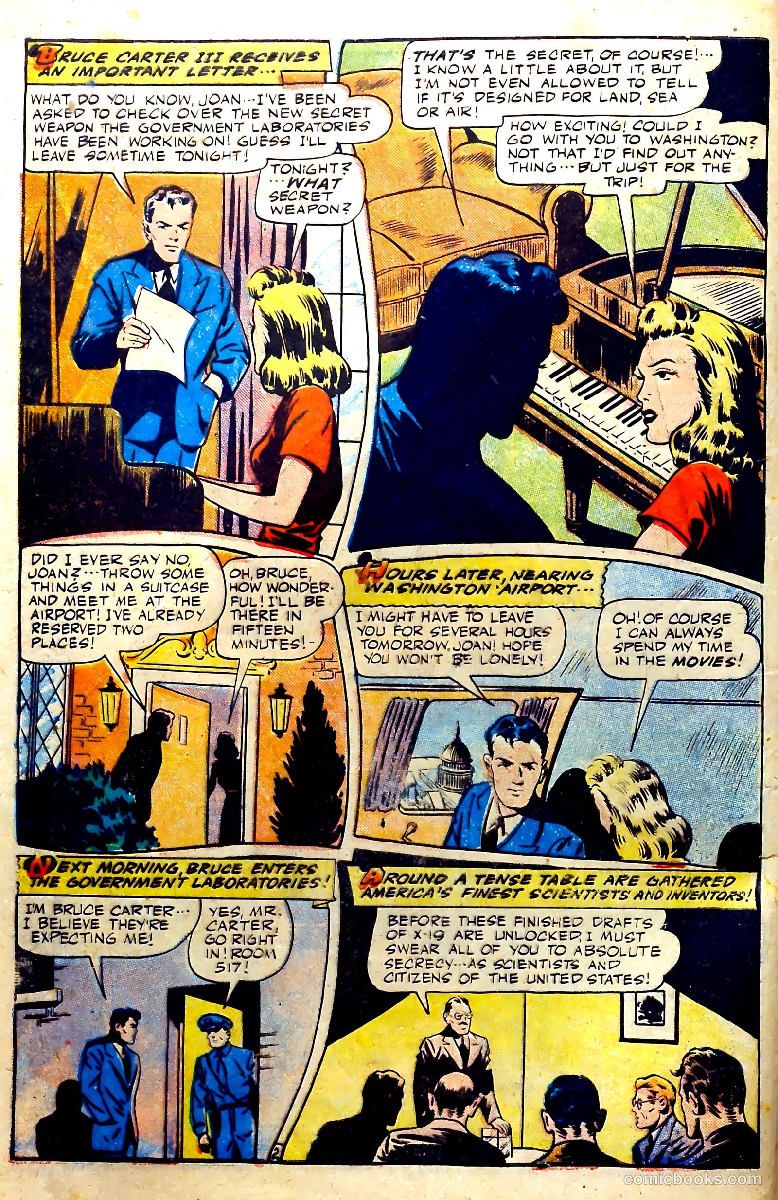 Startling Comics #38 (1946) — page 4 of 52