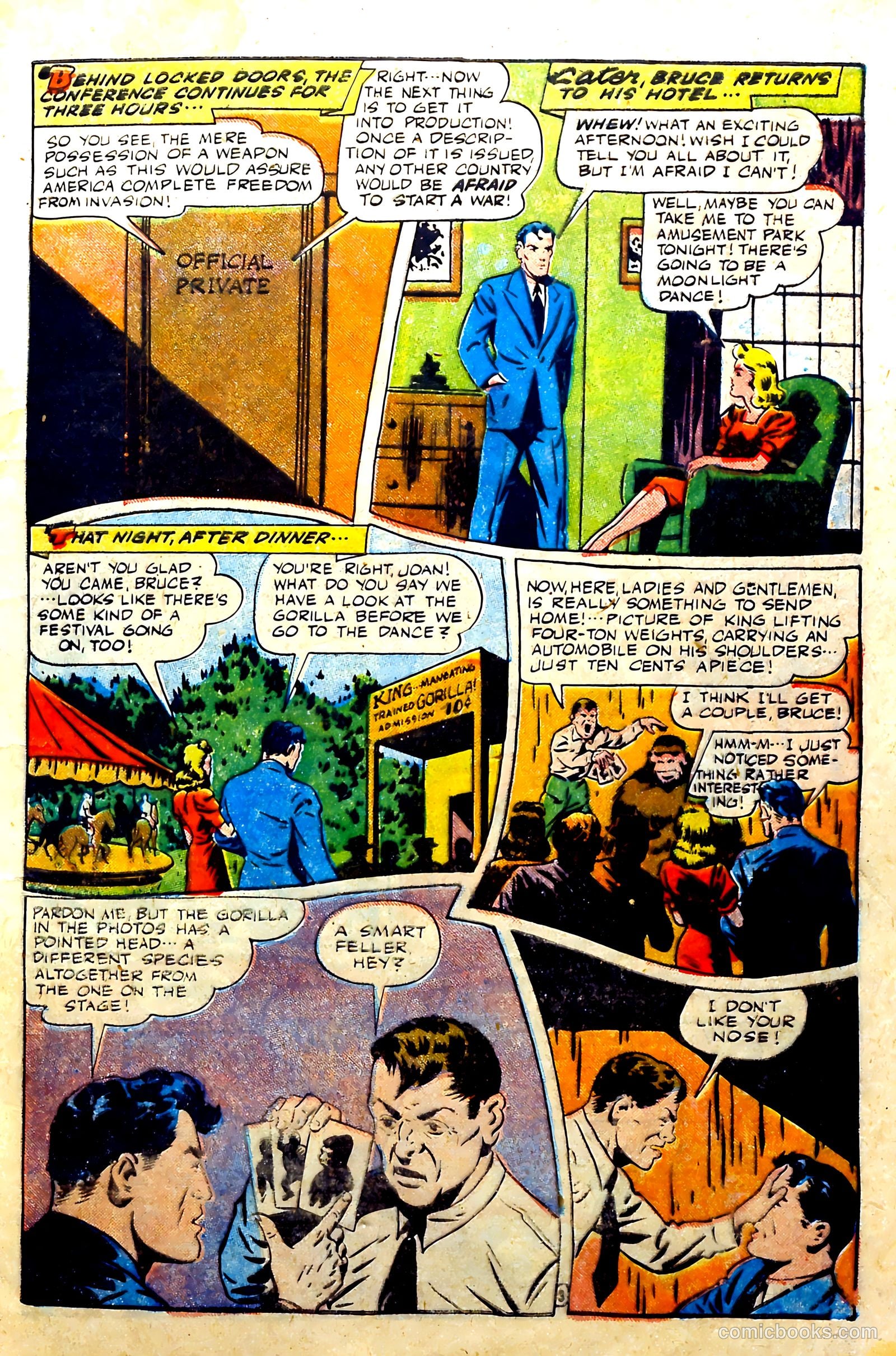 Startling Comics #38 (1946) — page 5 of 52