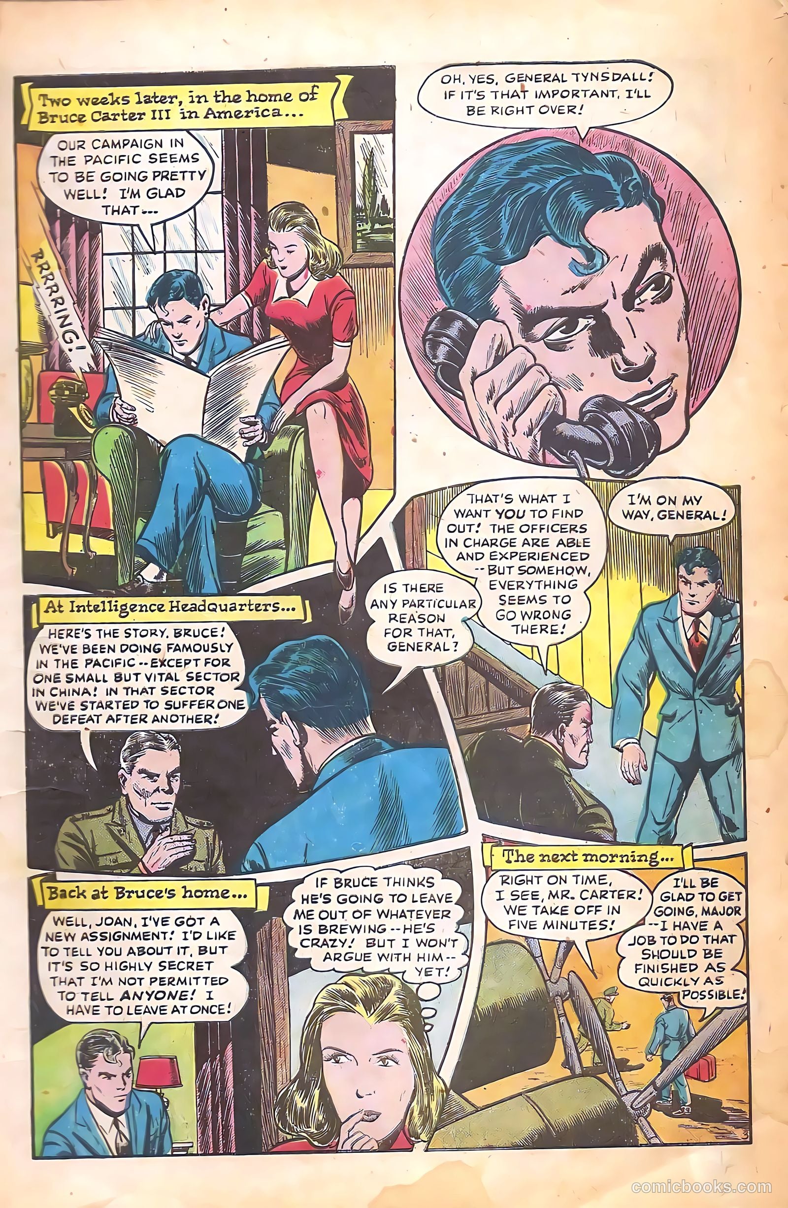 Startling Comics #40 (1946) — page 5 of 53