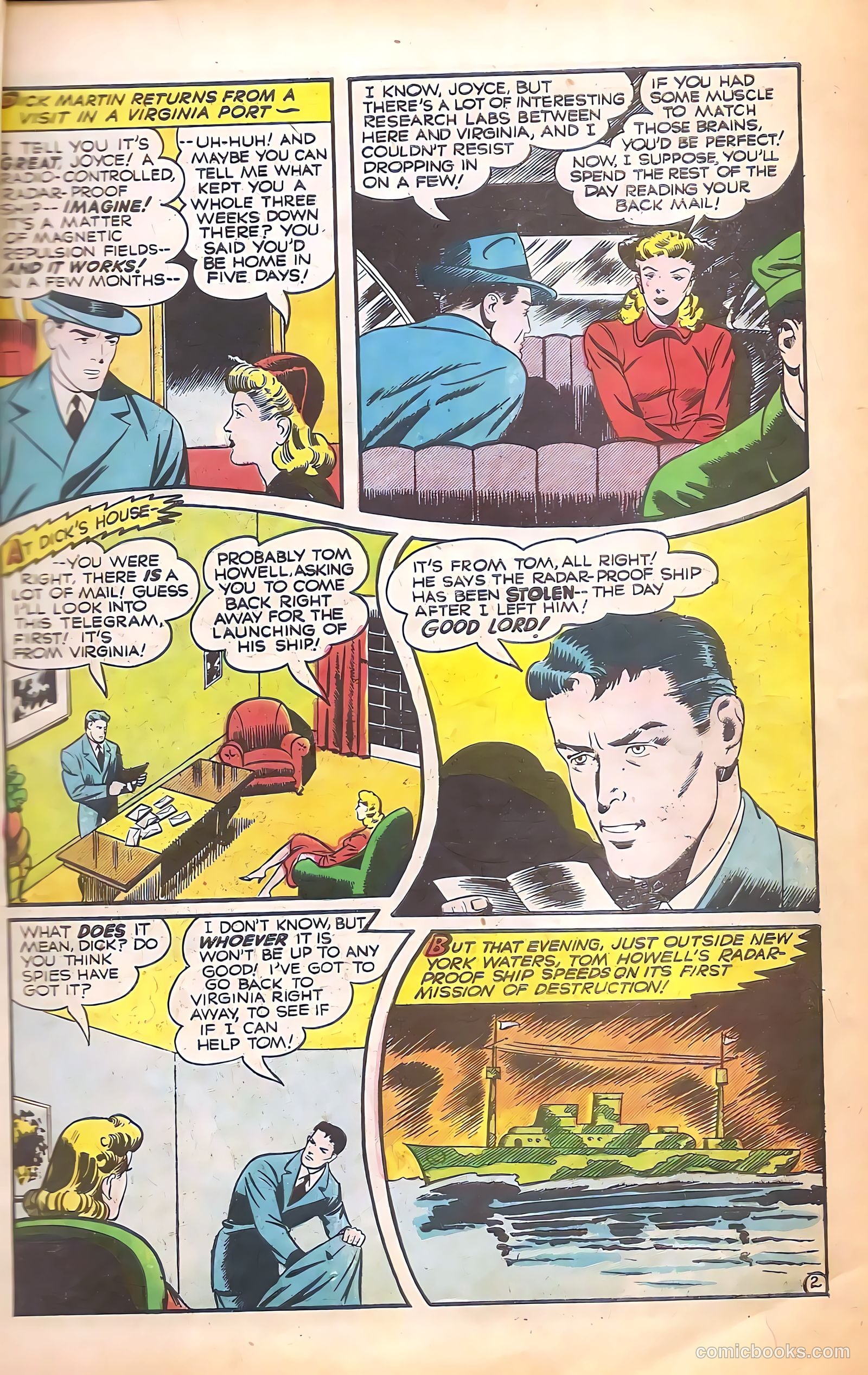 Startling Comics #40 (1946) — page 13 of 53