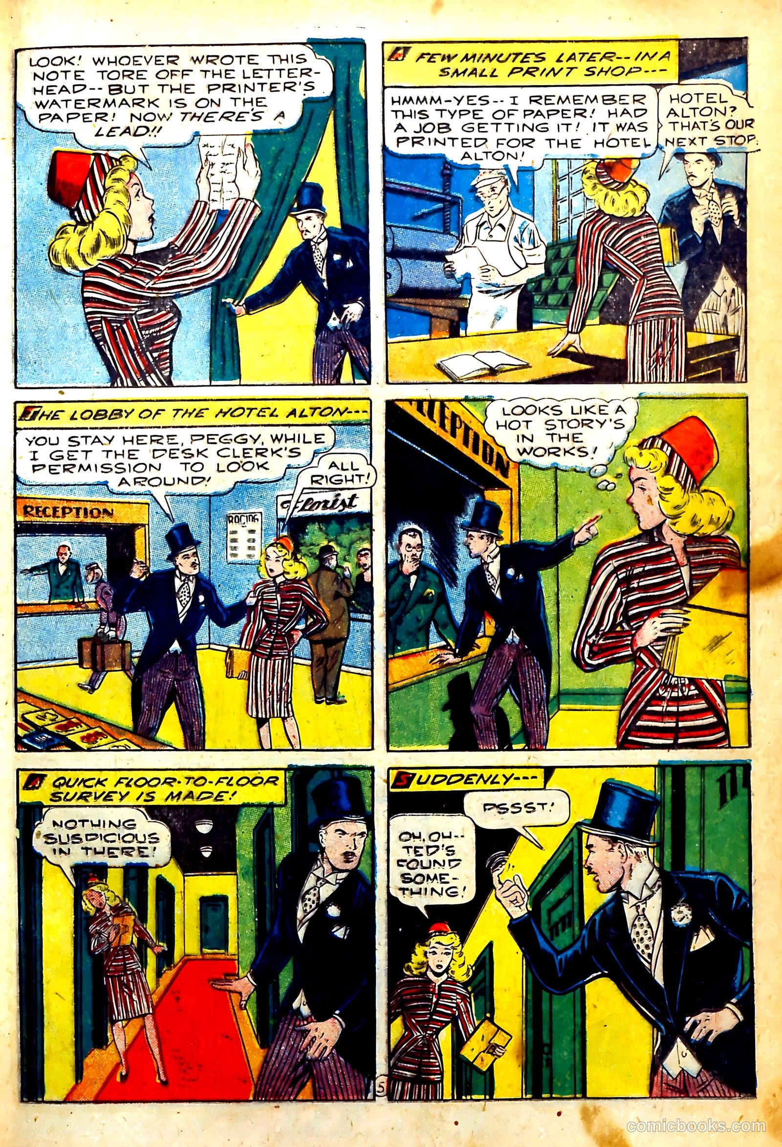 Startling Comics #41 (1946) — page 19 of 51