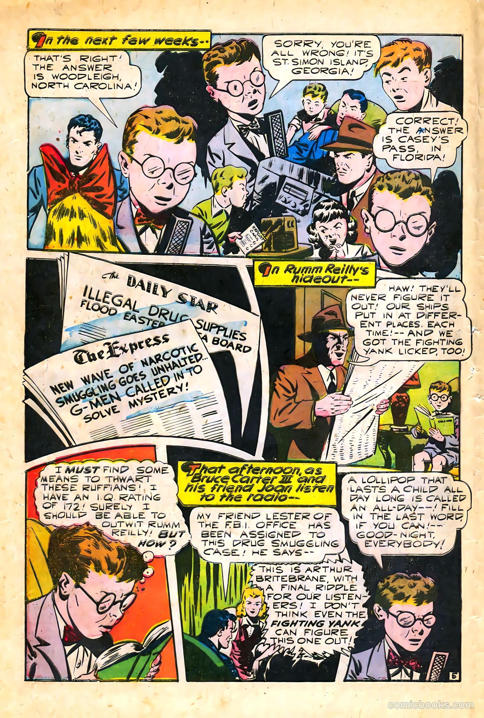 Startling Comics #43 (1947) — page 9 of 53
