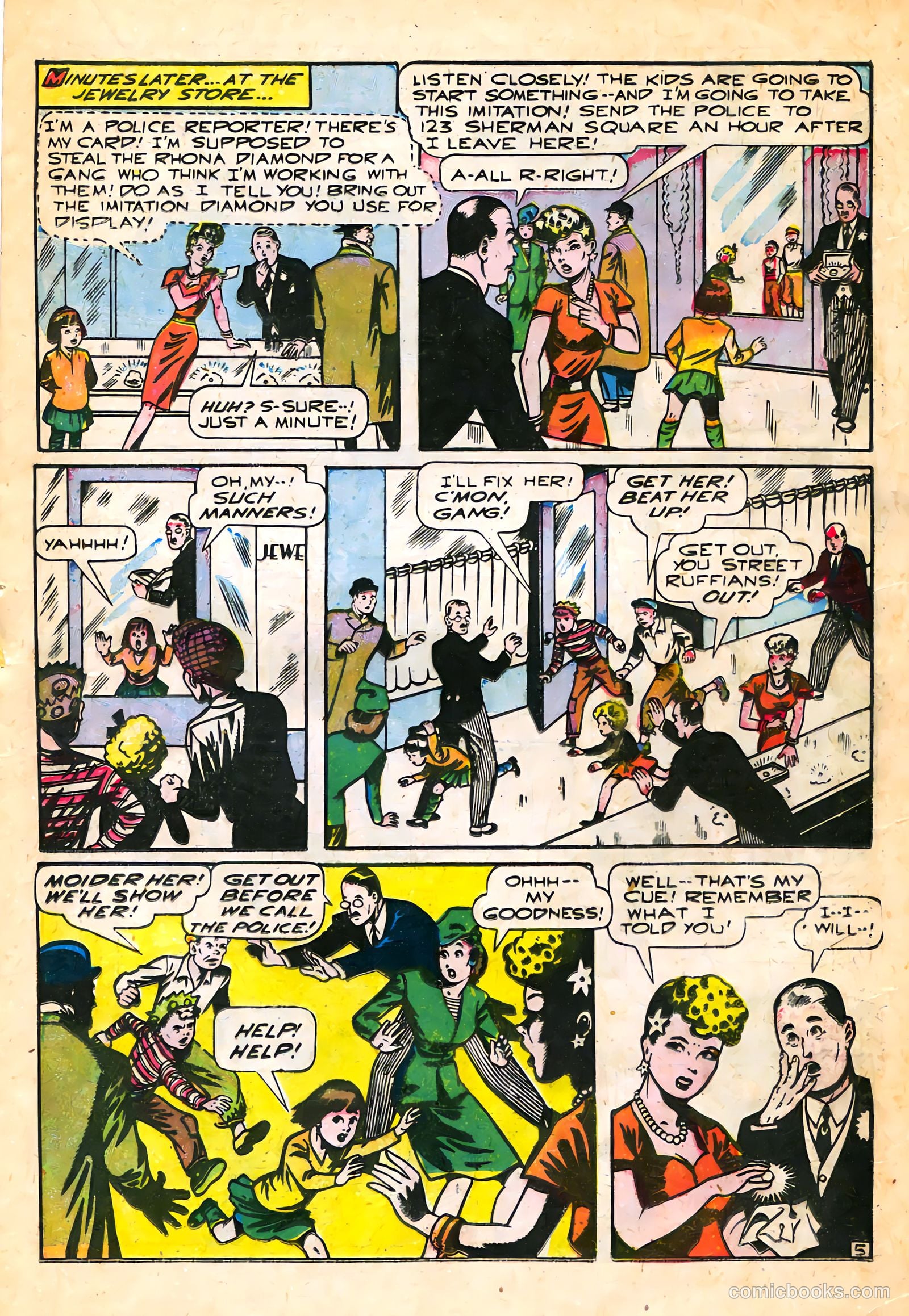 Startling Comics #43 (1947) — page 22 of 53