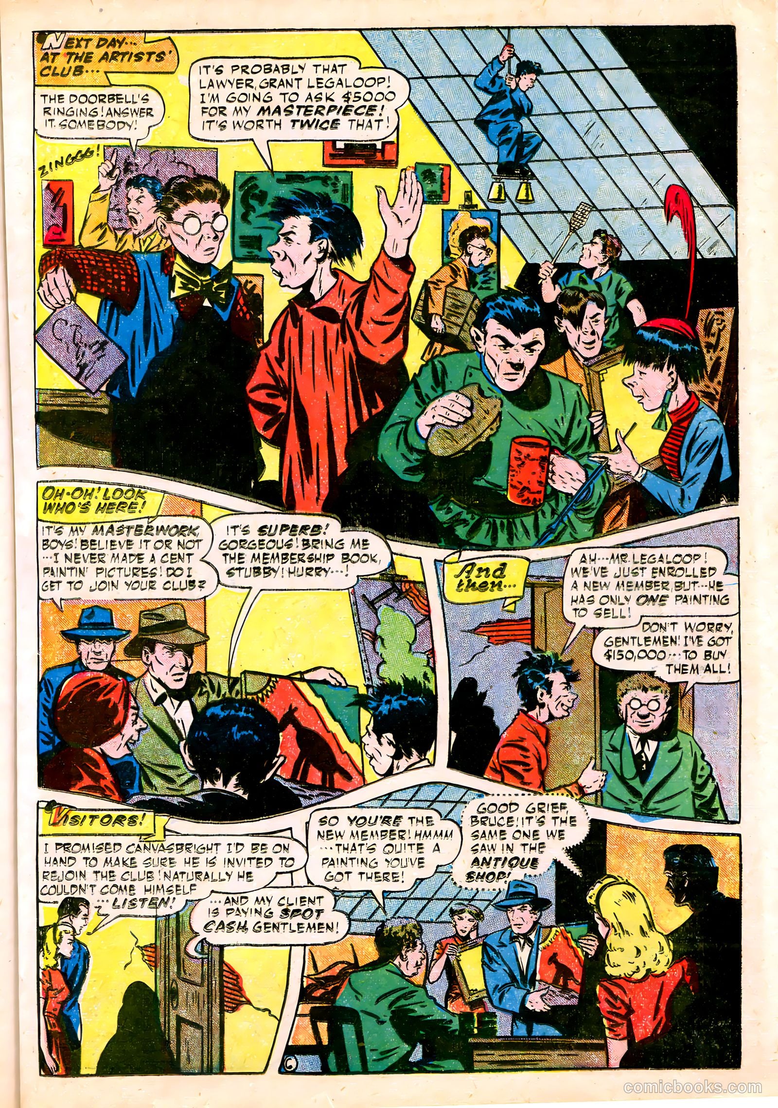Startling Comics #44 (1947) — page 23 of 53