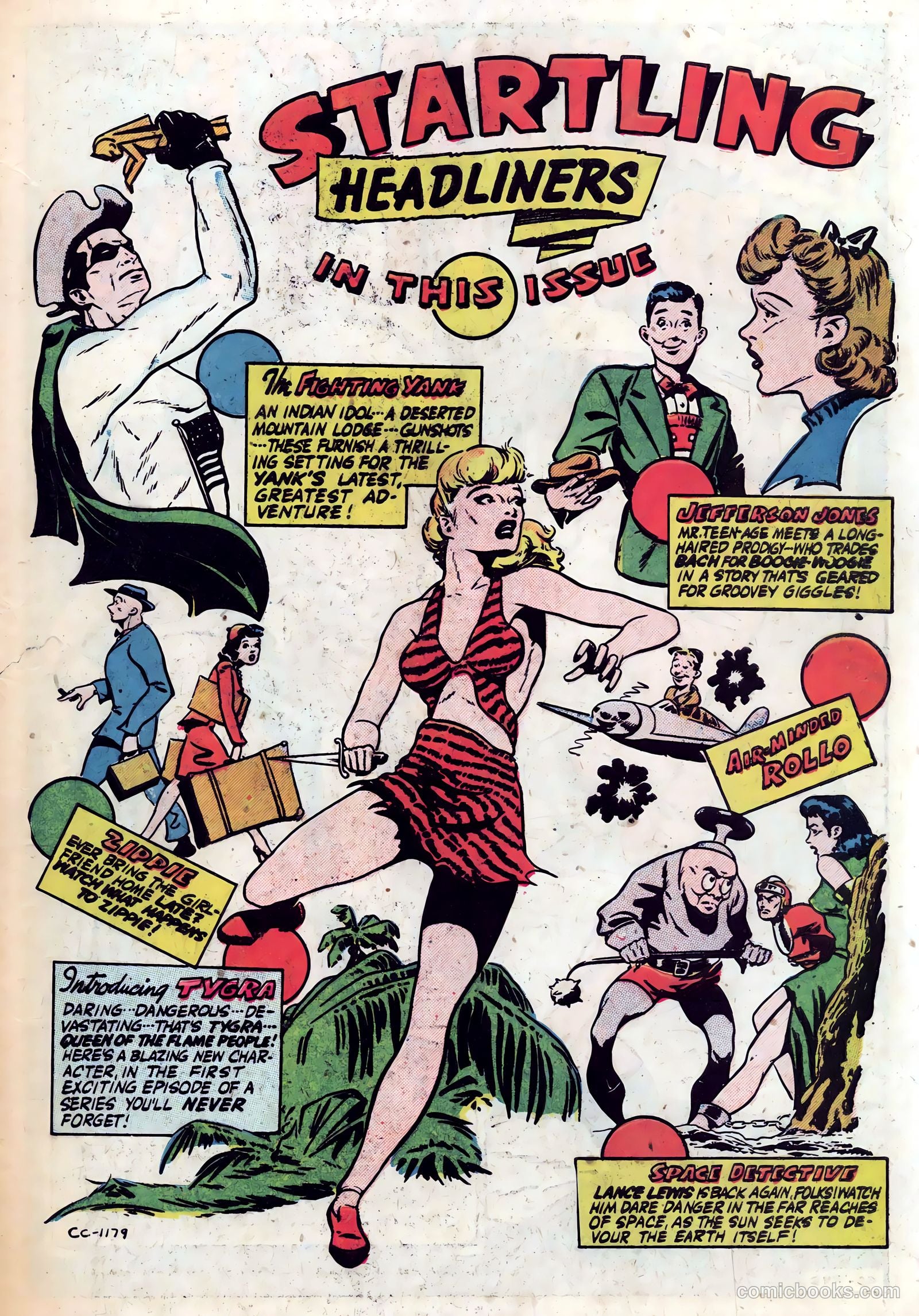 Startling Comics #45 (1947) — page 3 of 51
