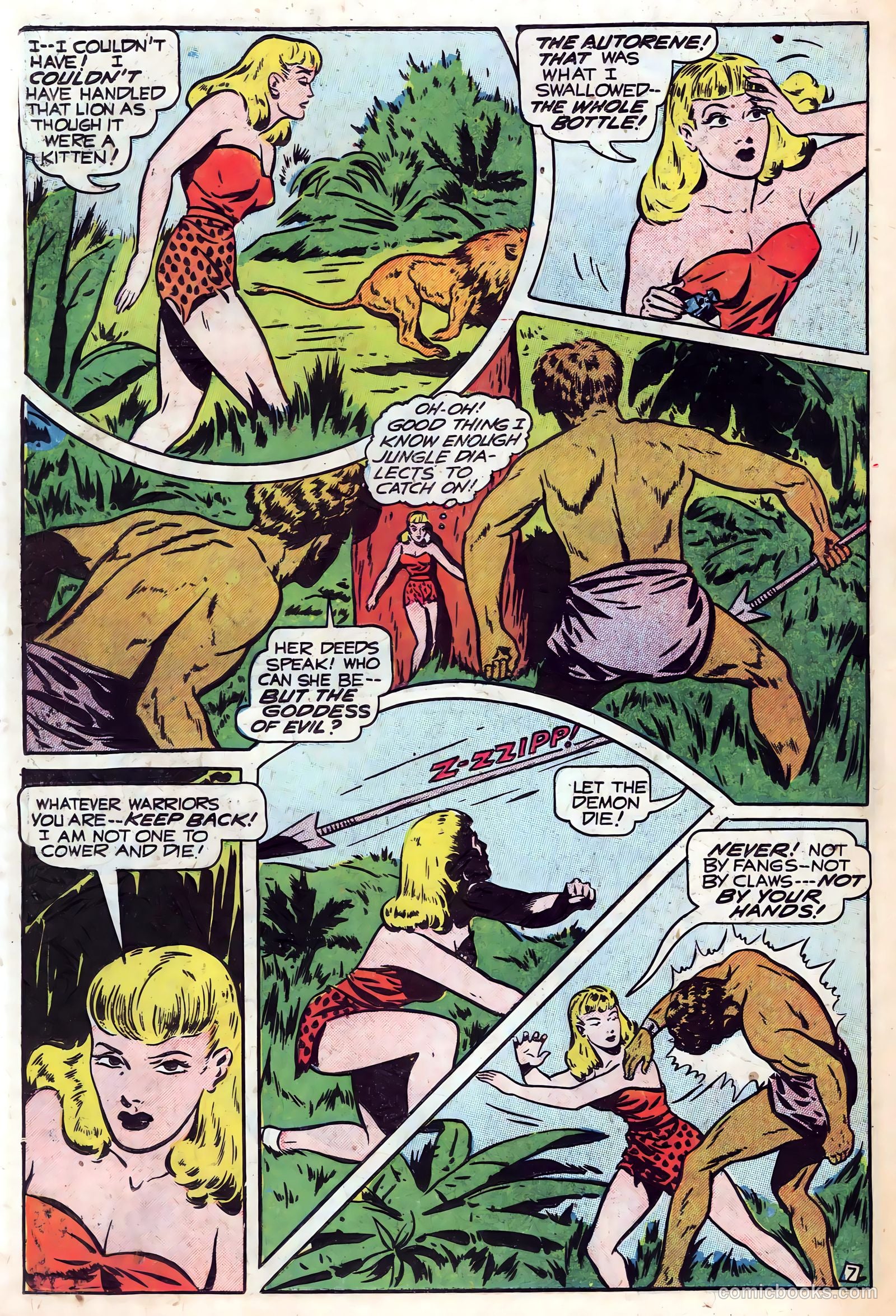 Startling Comics #45 (1947) — page 22 of 51