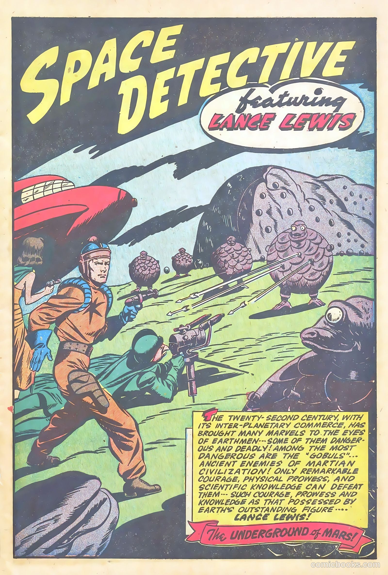 Startling Comics #46 (1947) — page 3 of 53