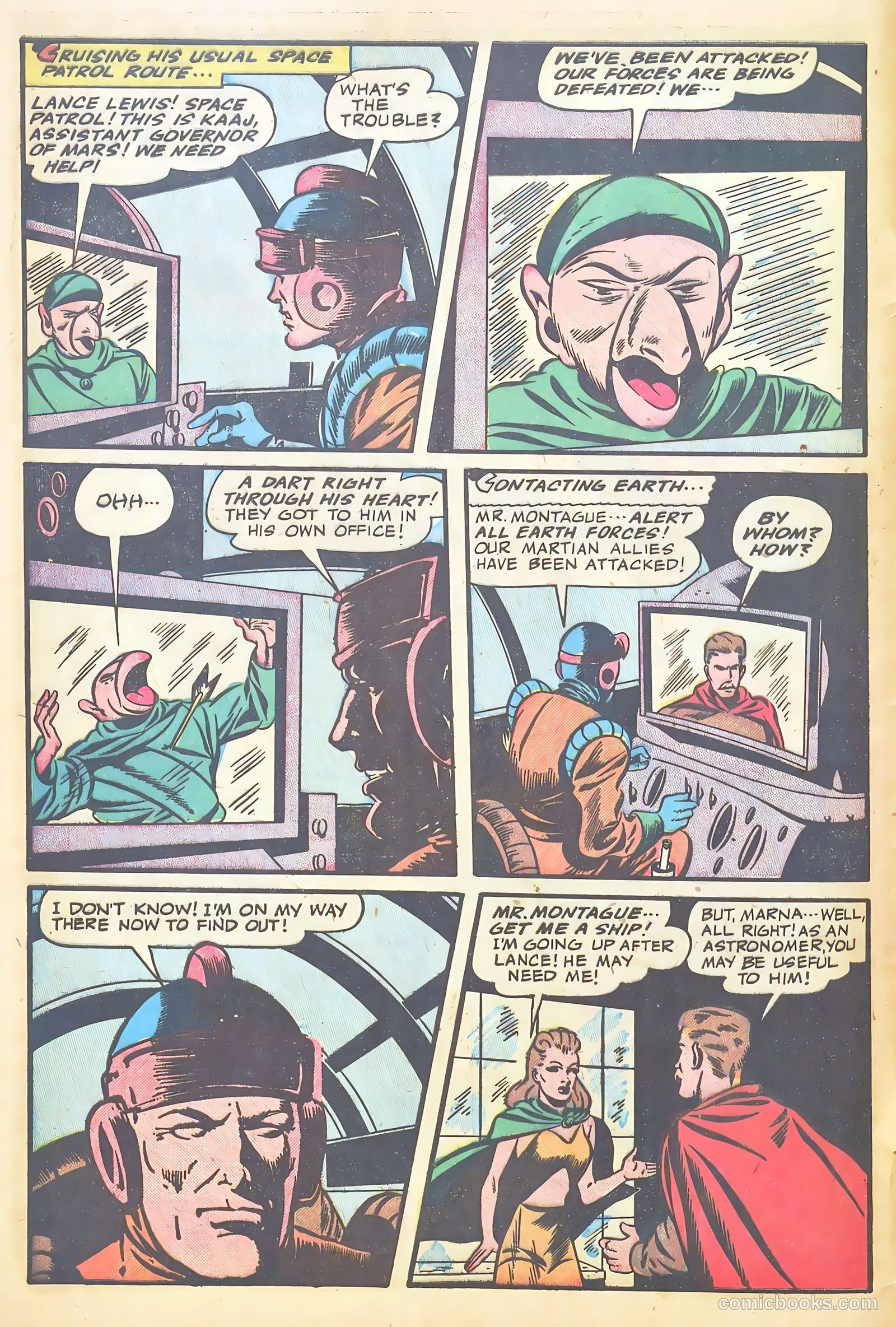 Startling Comics #46 (1947) — page 4 of 53