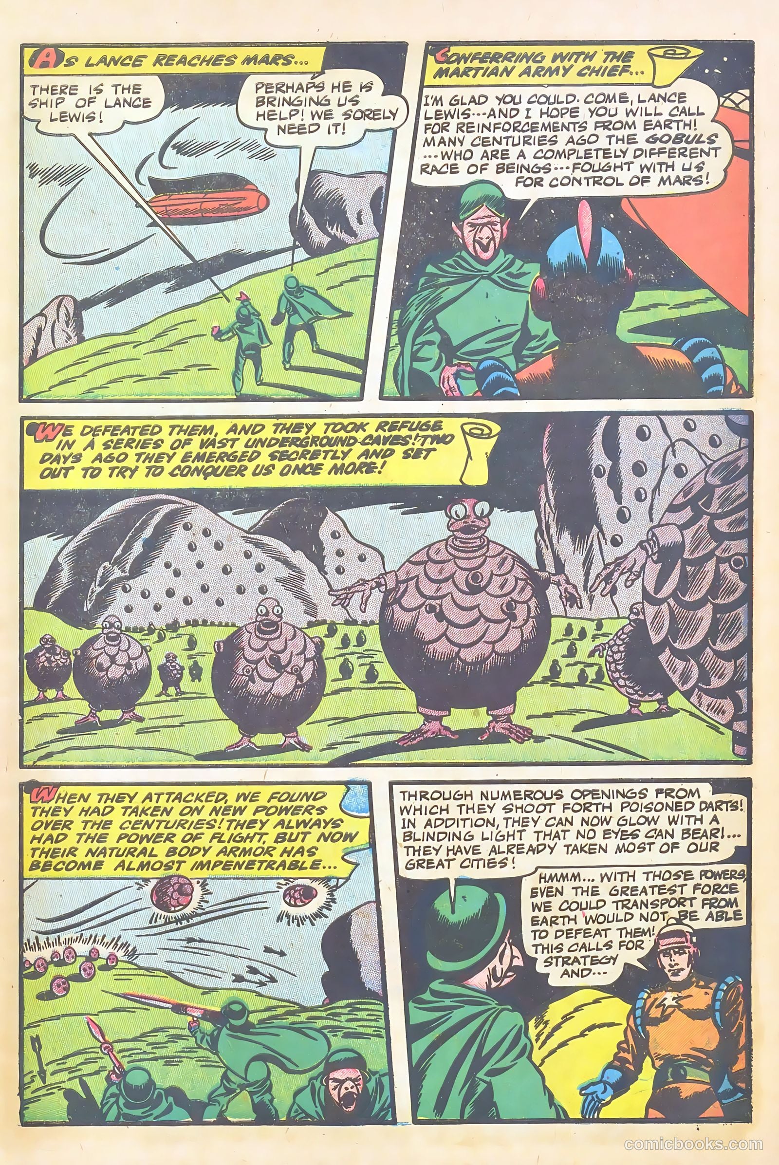 Startling Comics #46 (1947) — page 5 of 53