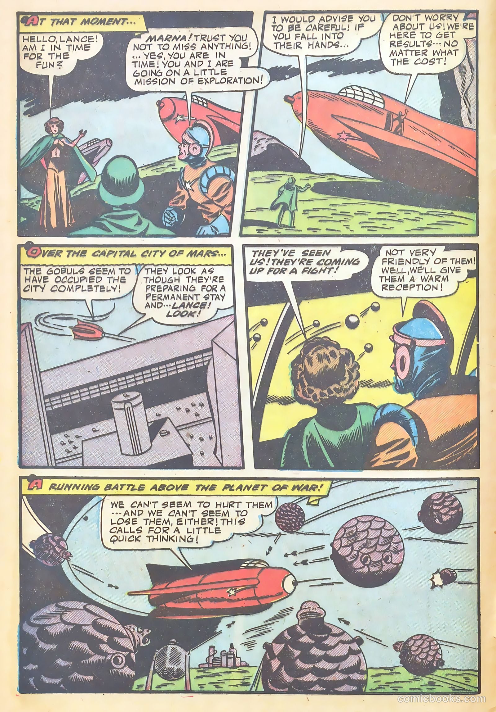 Startling Comics #46 (1947) — page 6 of 53
