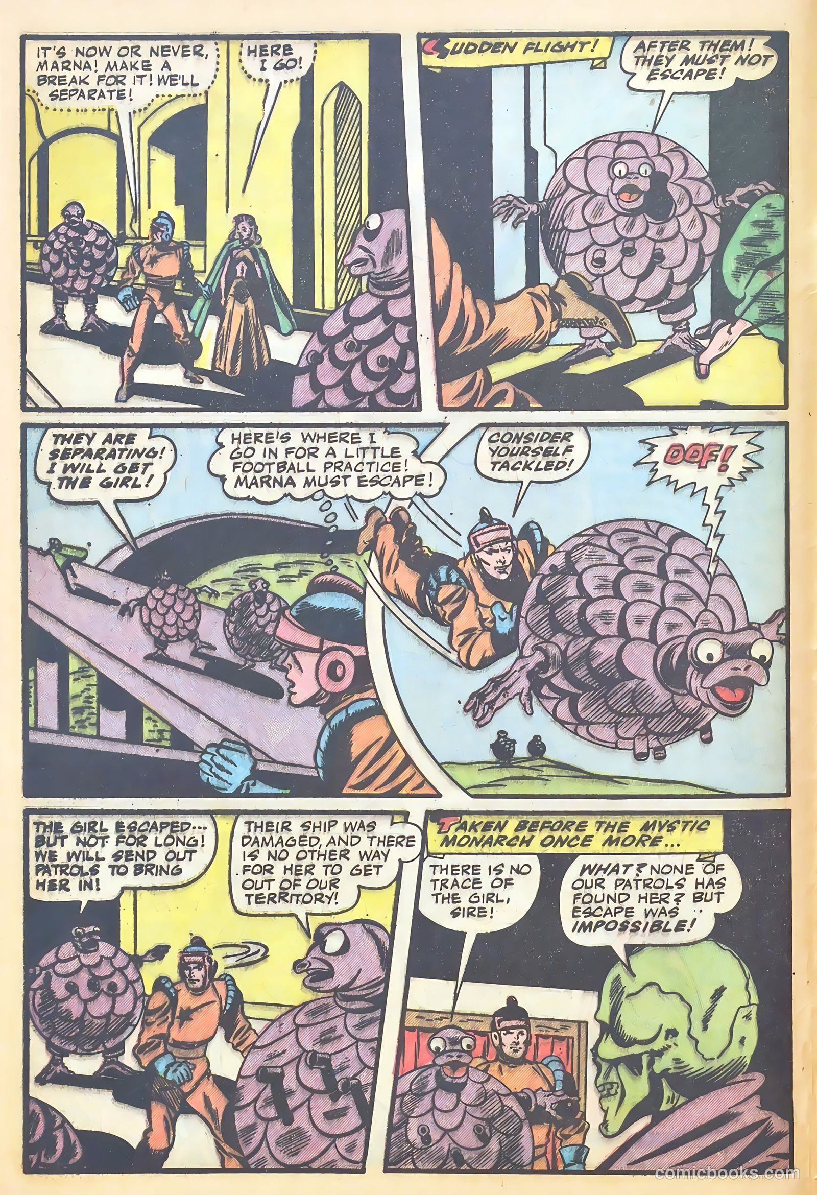 Startling Comics #46 (1947) — page 8 of 53
