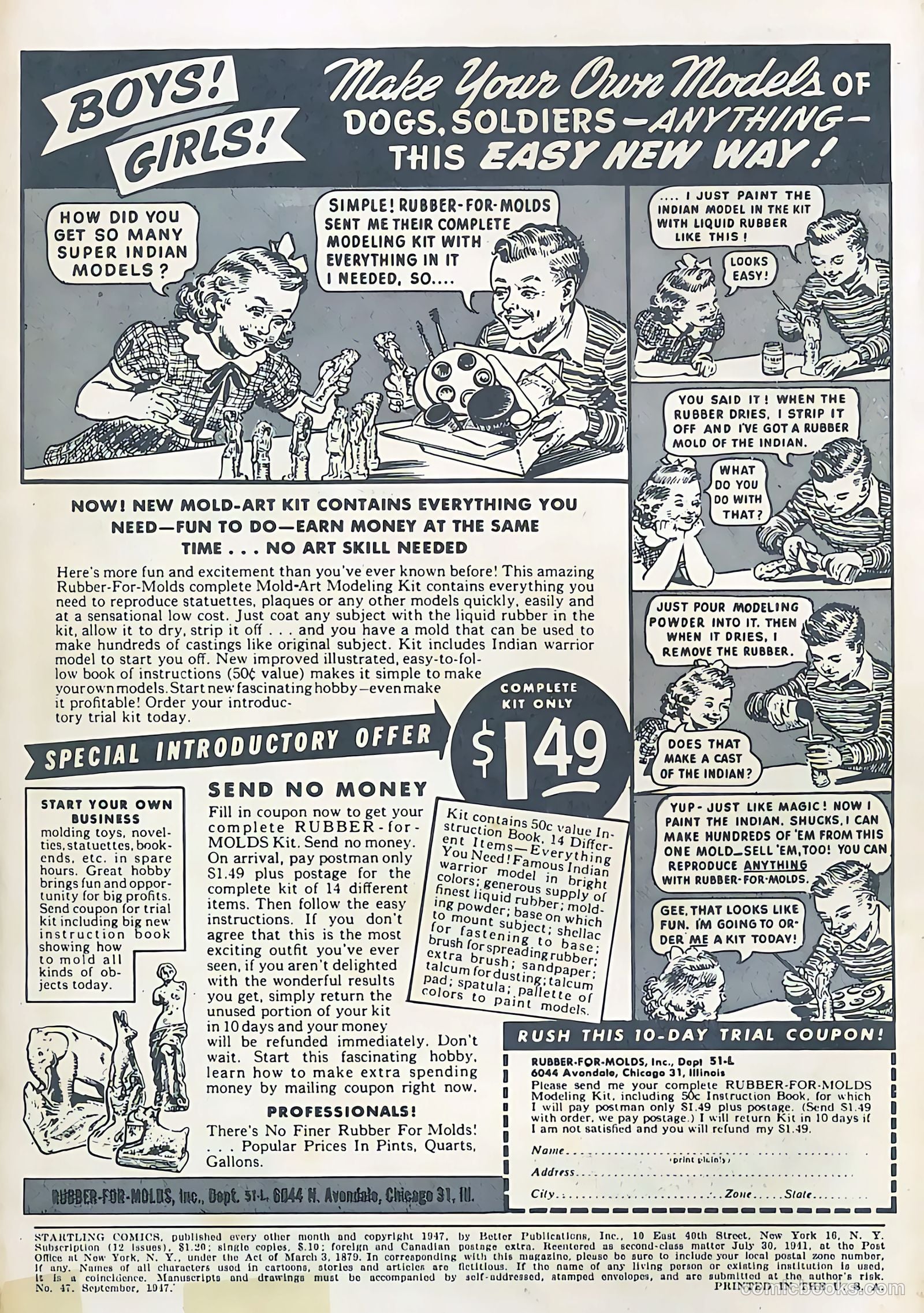 Startling Comics #47 (1947) — page 3 of 53