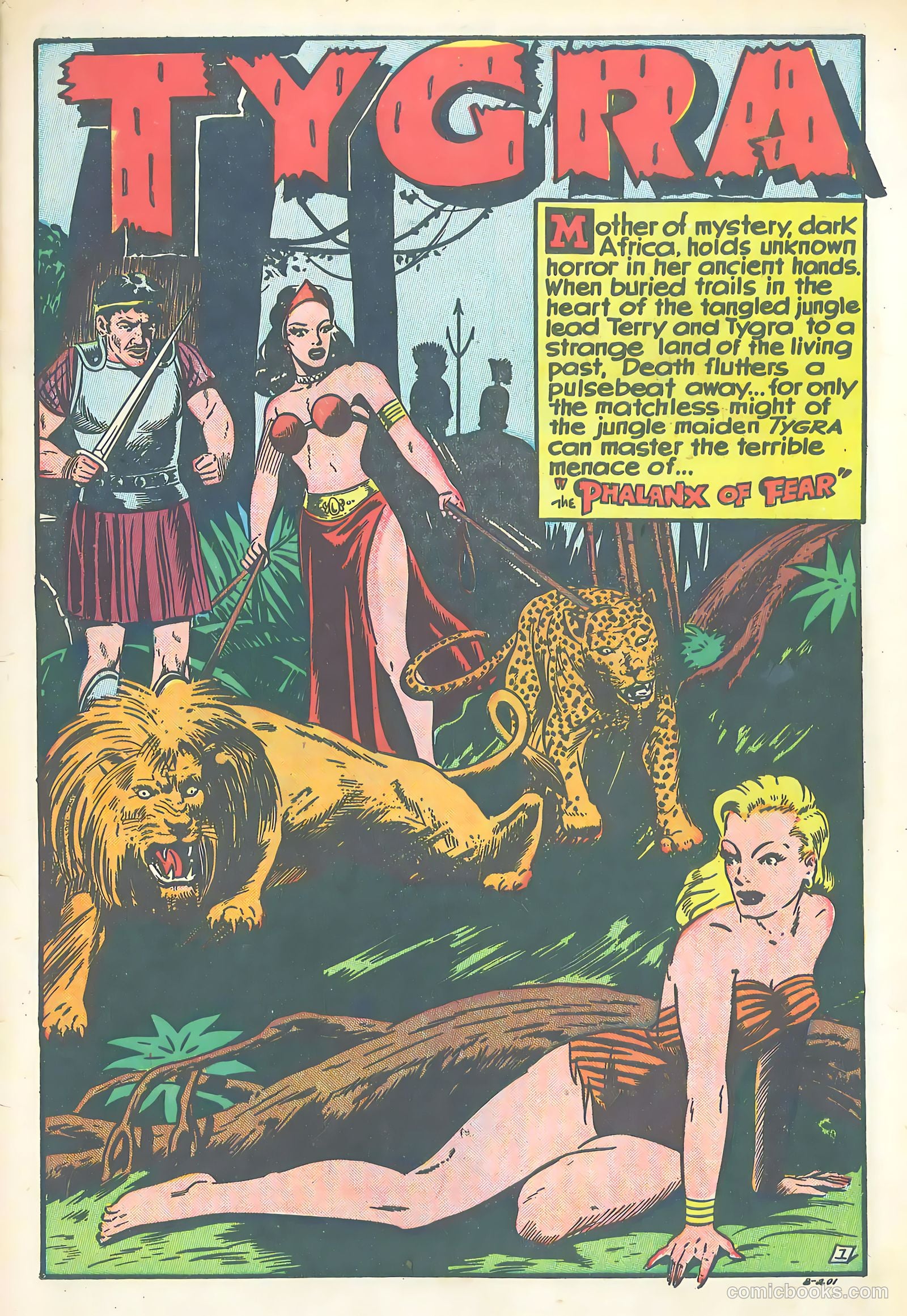 Startling Comics #50 (1948) — page 3 of 52