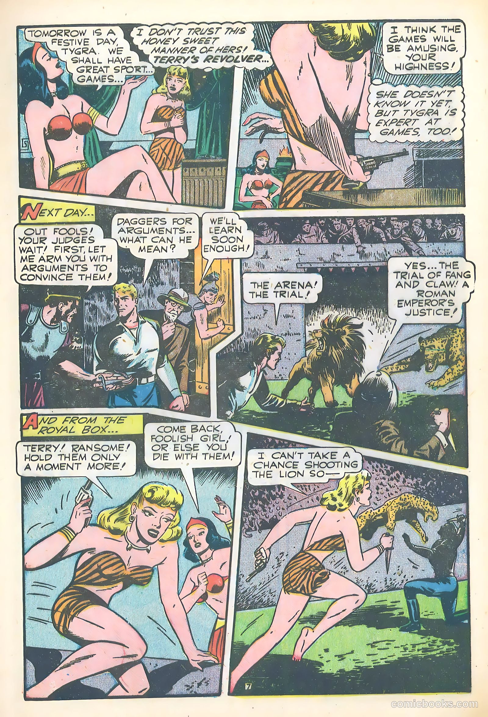 Startling Comics #50 (1948) — page 9 of 52