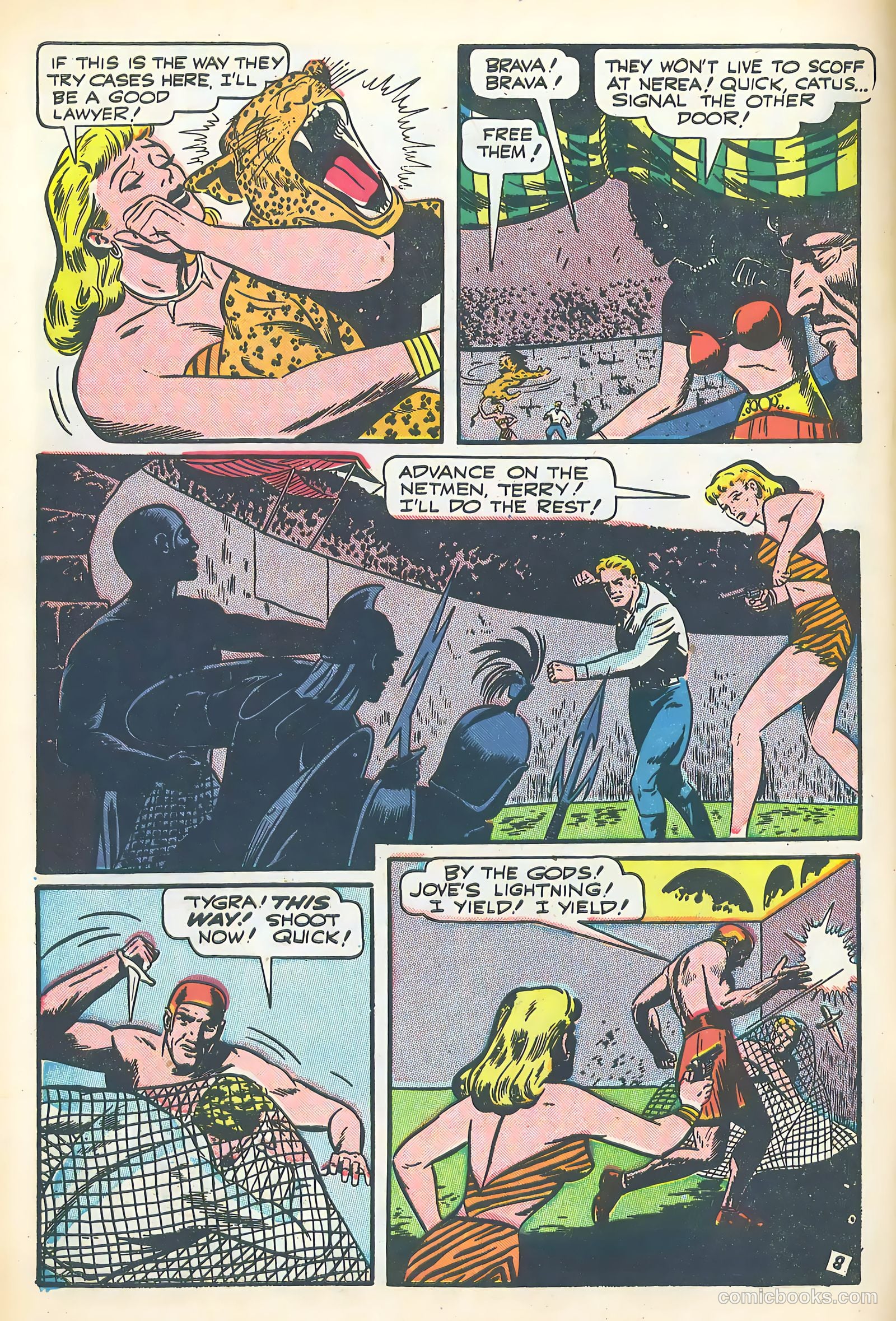 Startling Comics #50 (1948) — page 10 of 52