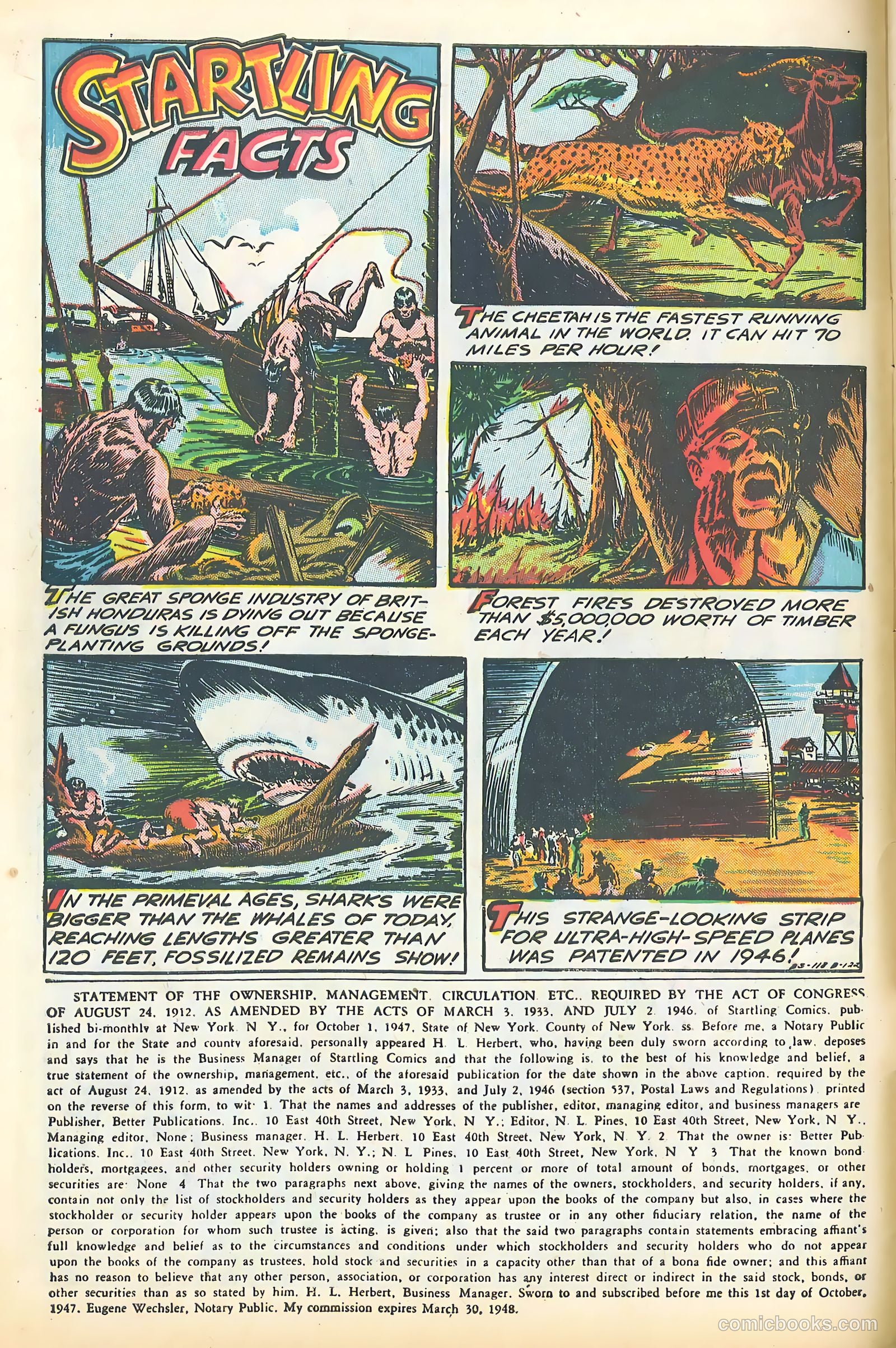 Startling Comics #50 (1948) — page 12 of 52