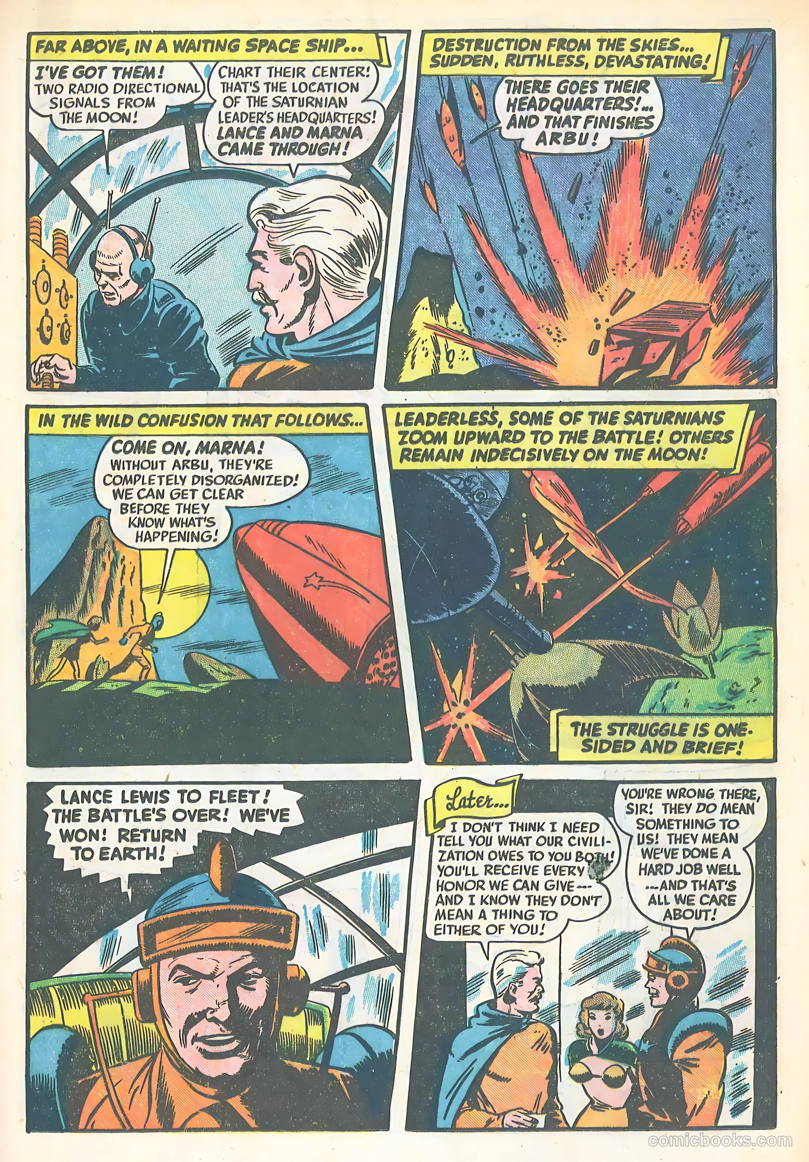 Startling Comics #50 (1948) — page 37 of 52
