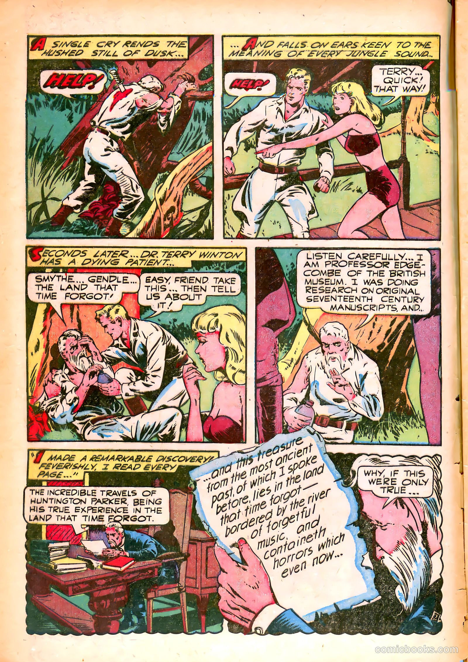 Startling Comics #51 (1948) — page 4 of 52