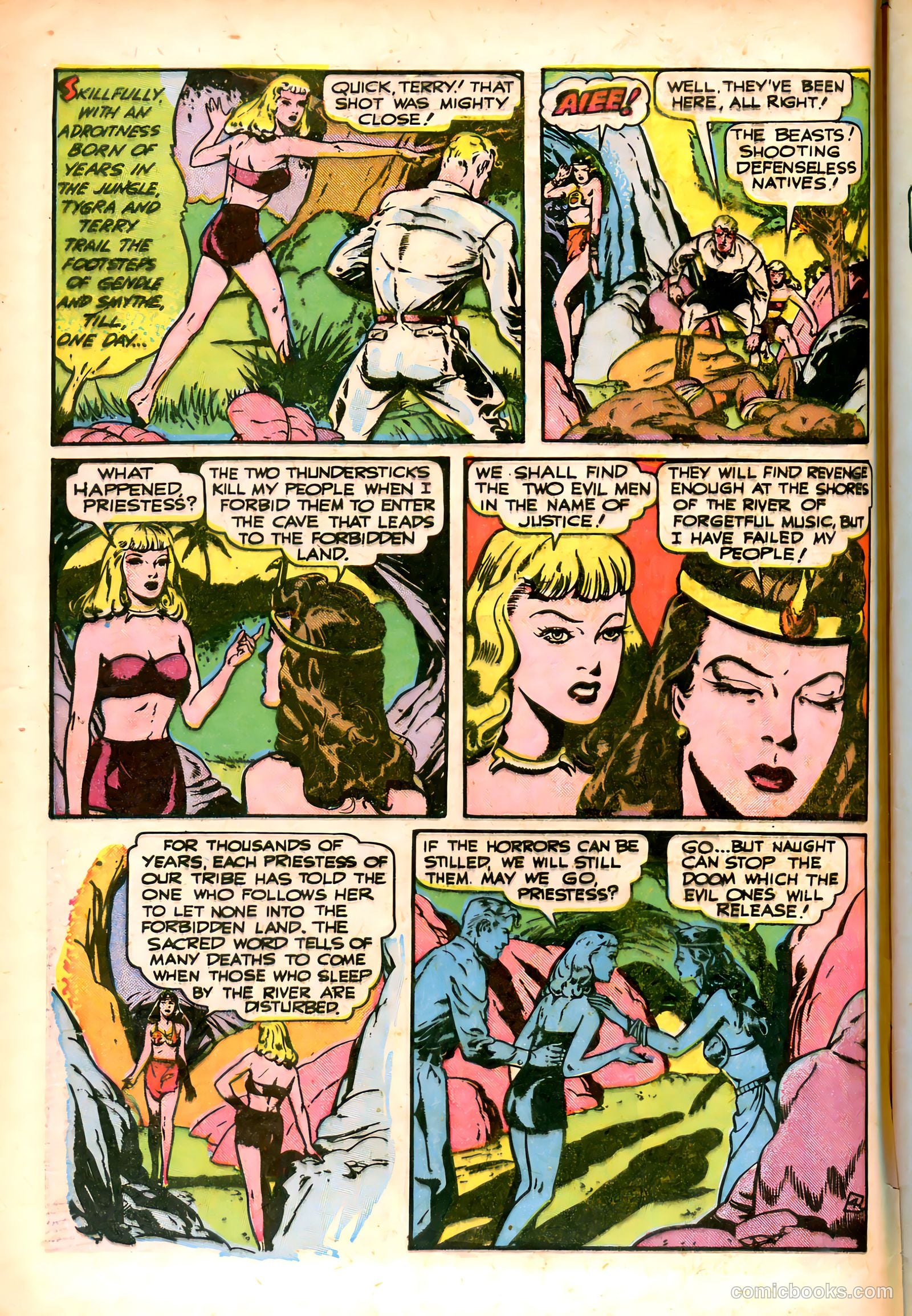 Startling Comics #51 (1948) — page 6 of 52